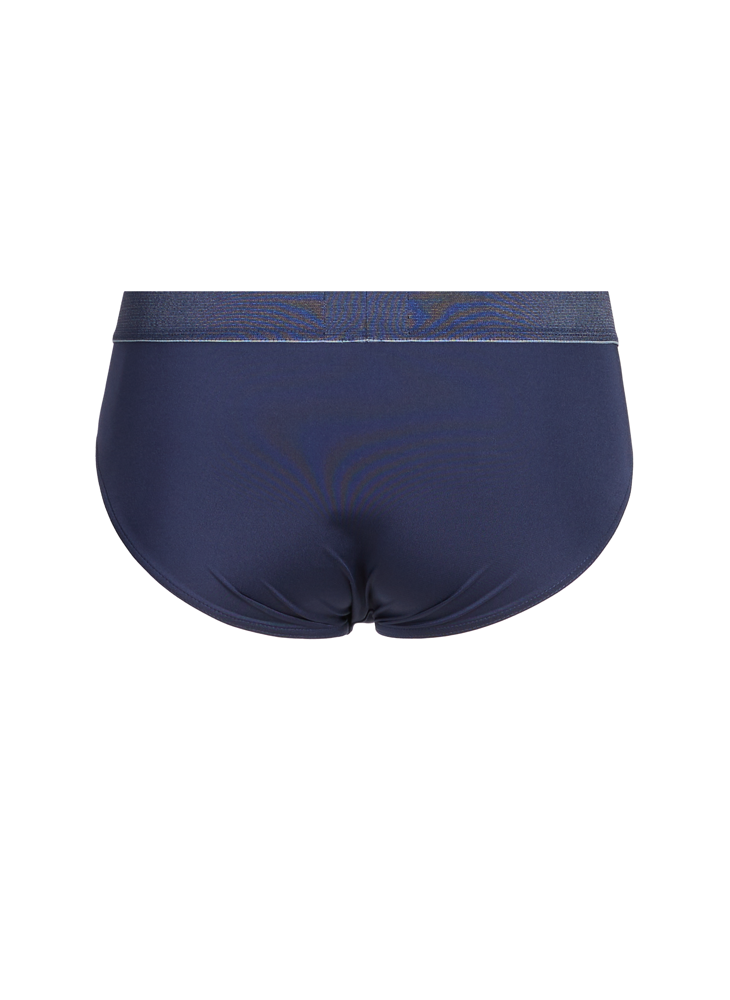 Plain polyamide briefs EMPORIO ARMANI Blue