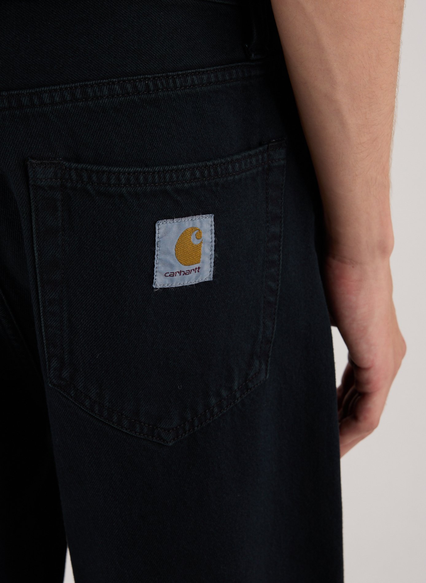 Straight cotton jeans CARHARTT WIP Blue
