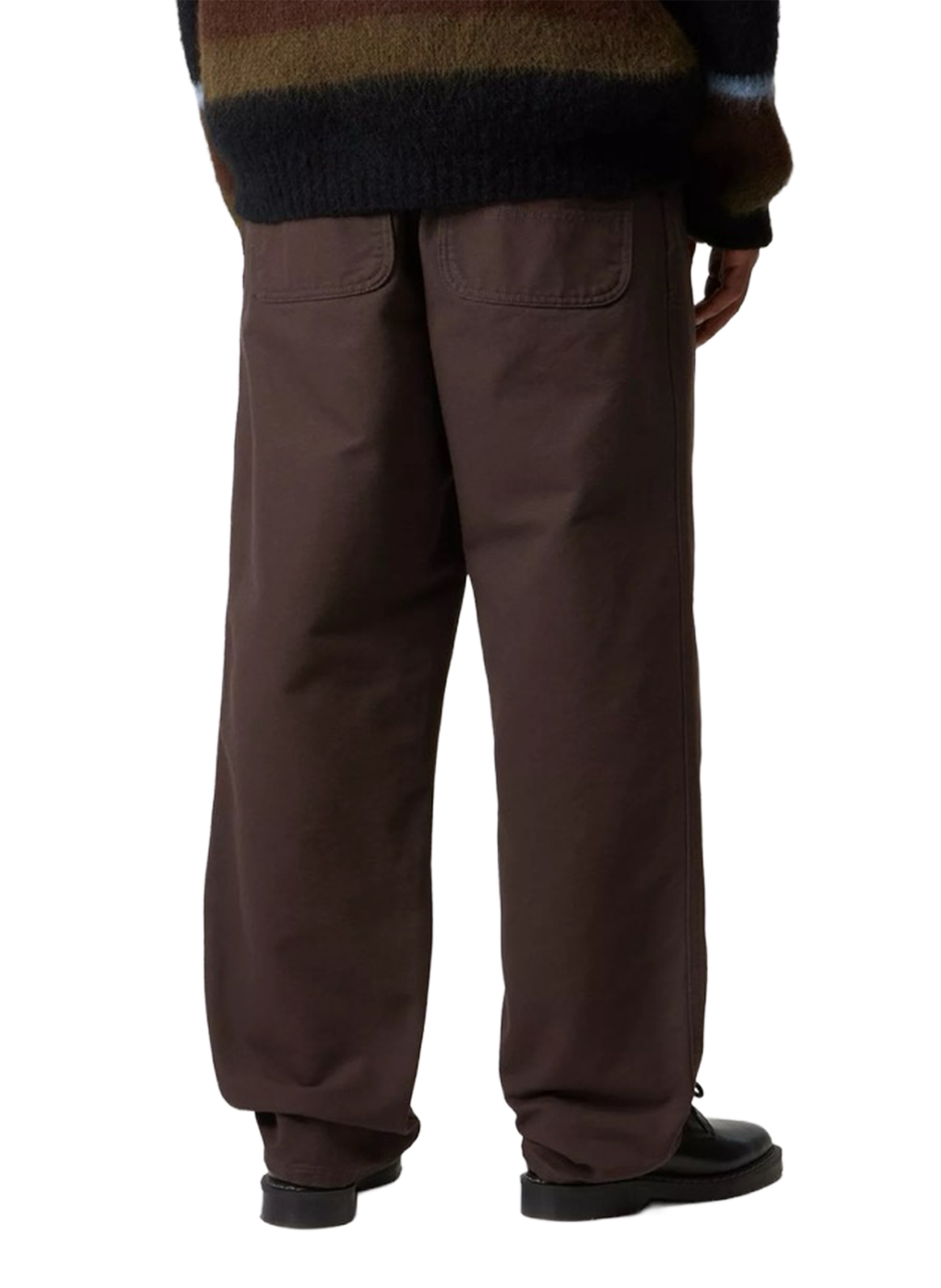 Straight-cut organic cotton jeans CARHARTT WIP Brown