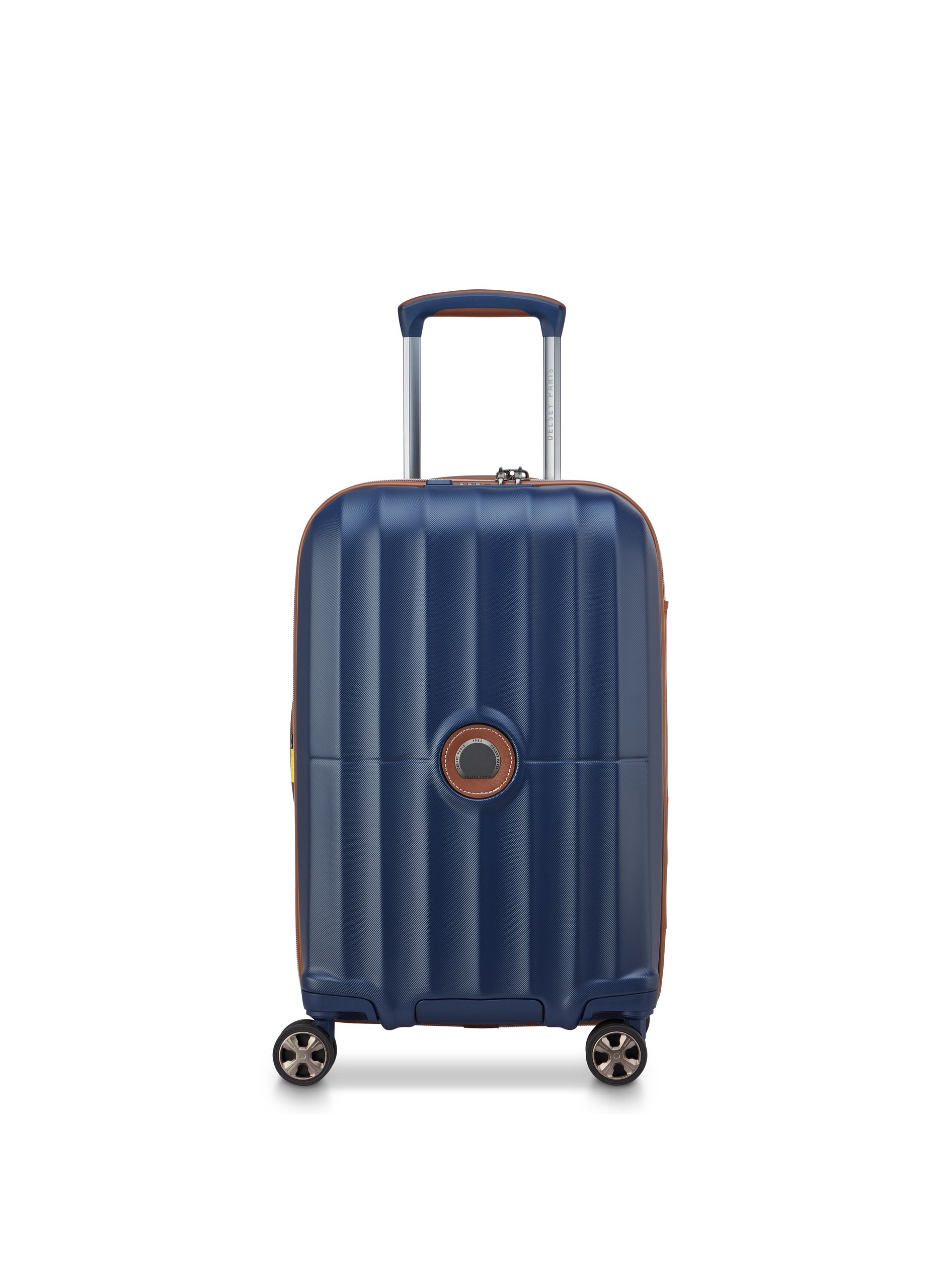 Valise cabine rigide taille s - carrousel 2 DELSEY PARIS Bleu
