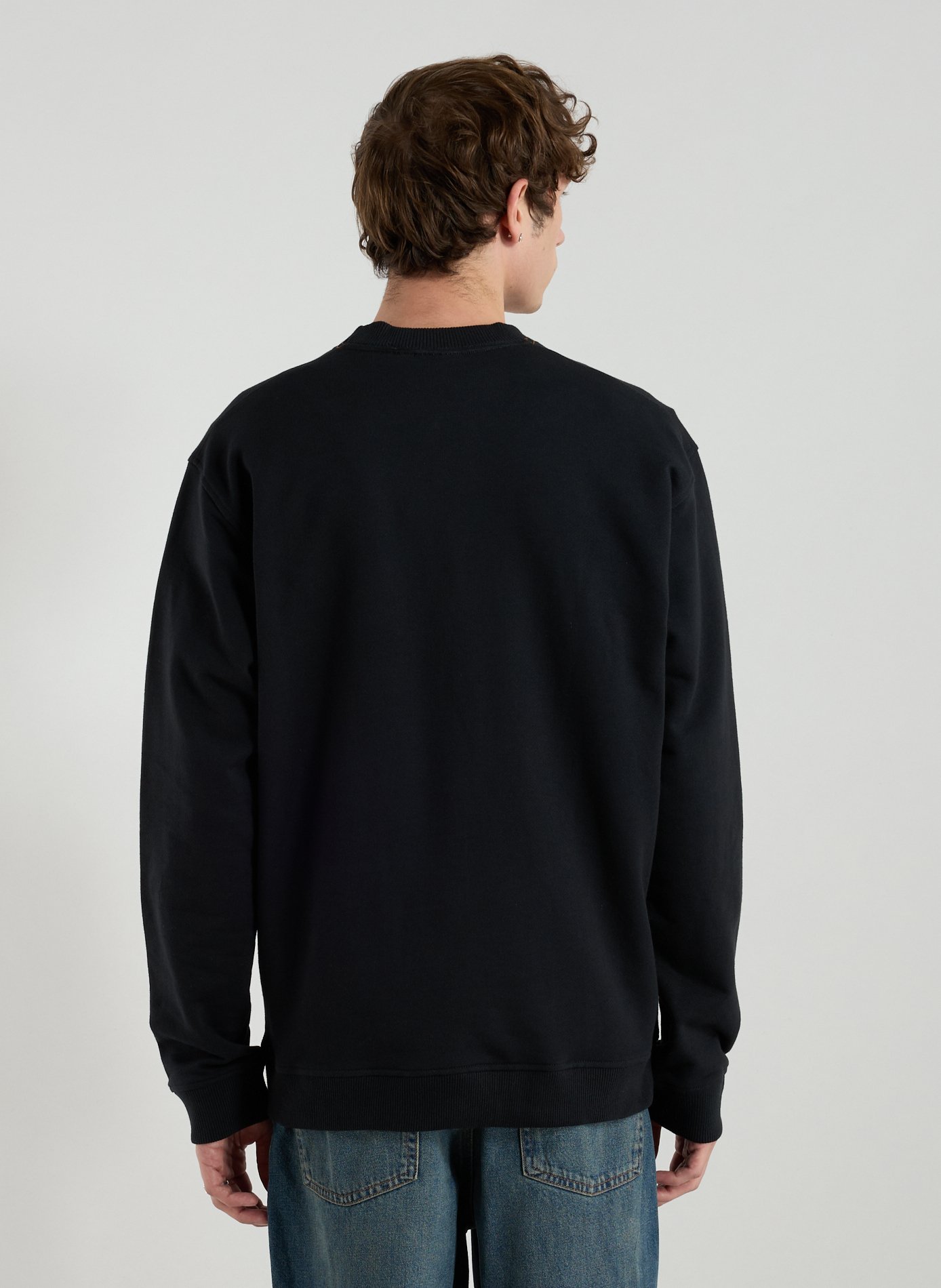 Sweatshirt with buttoned pocket COLUMBIA Black