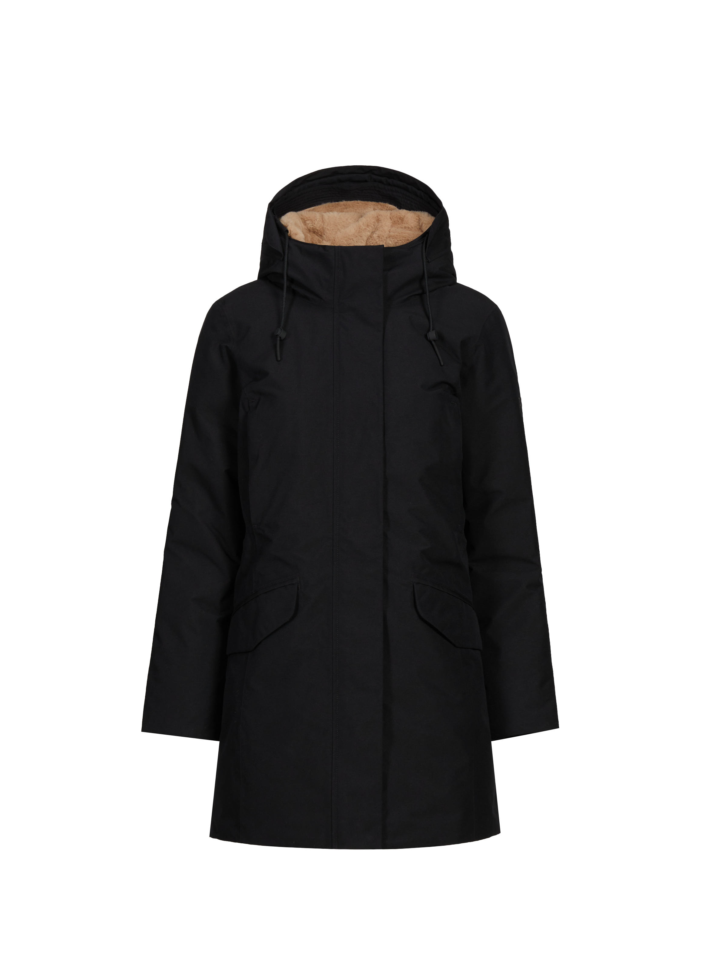 AIGLE Parka duvet ajustée GORE-TEX Noir