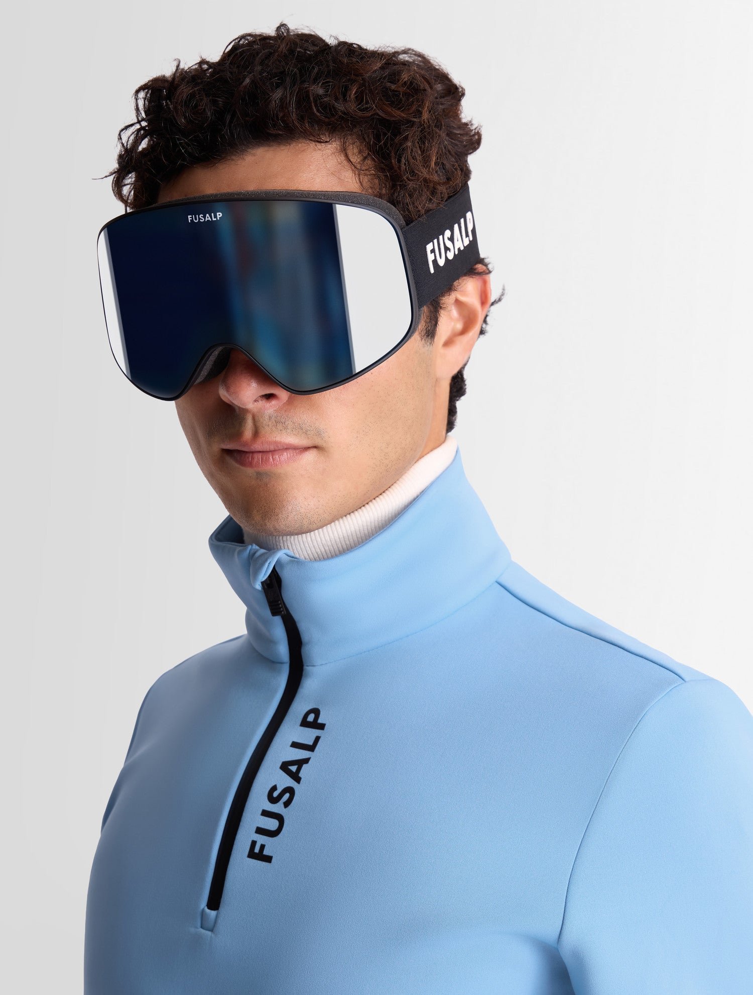 Masque de ski matterhorn coupe regular FUSALP Bleu