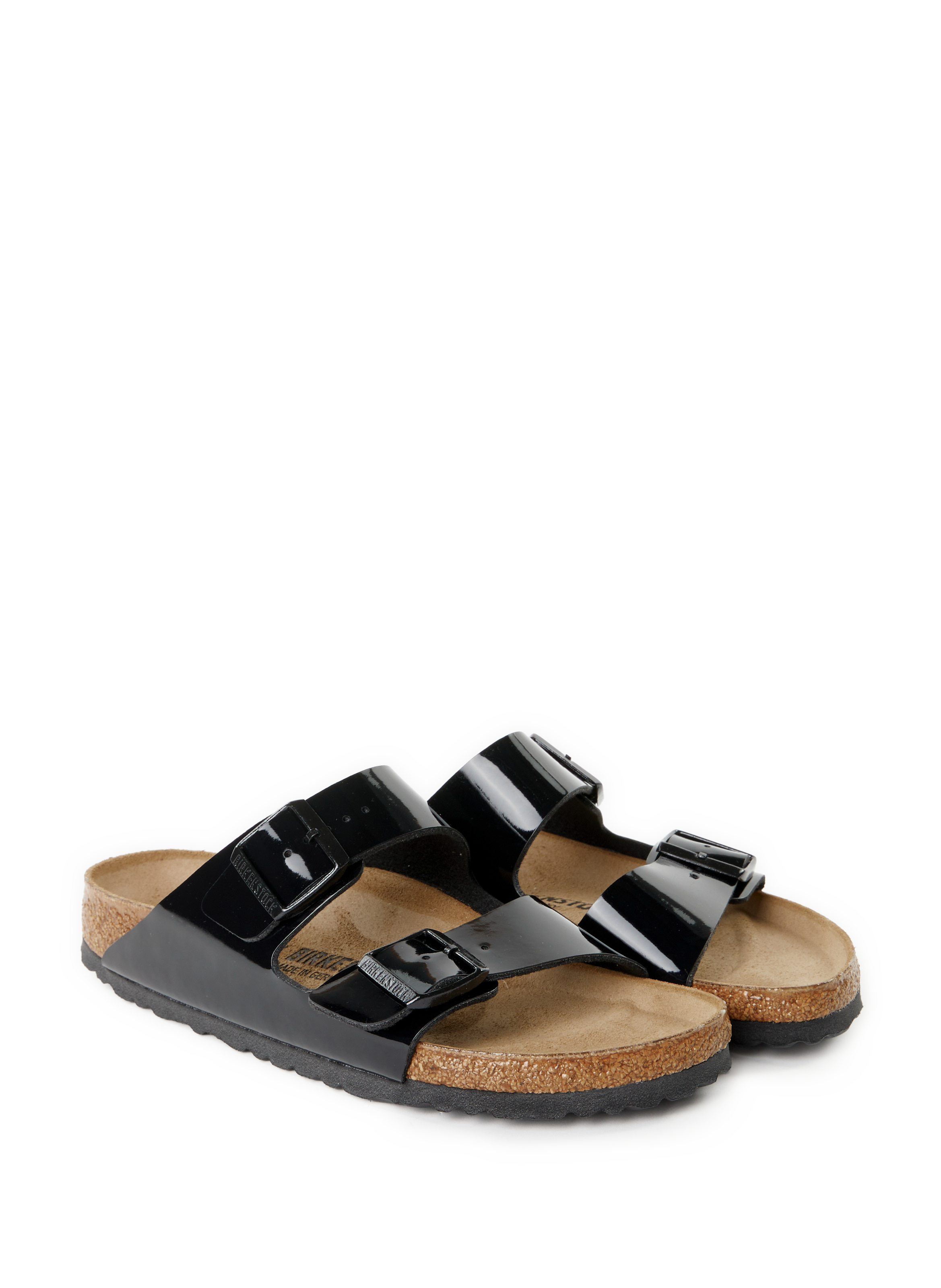 Arizona patent leather sandals BIRKENSTOCK Black