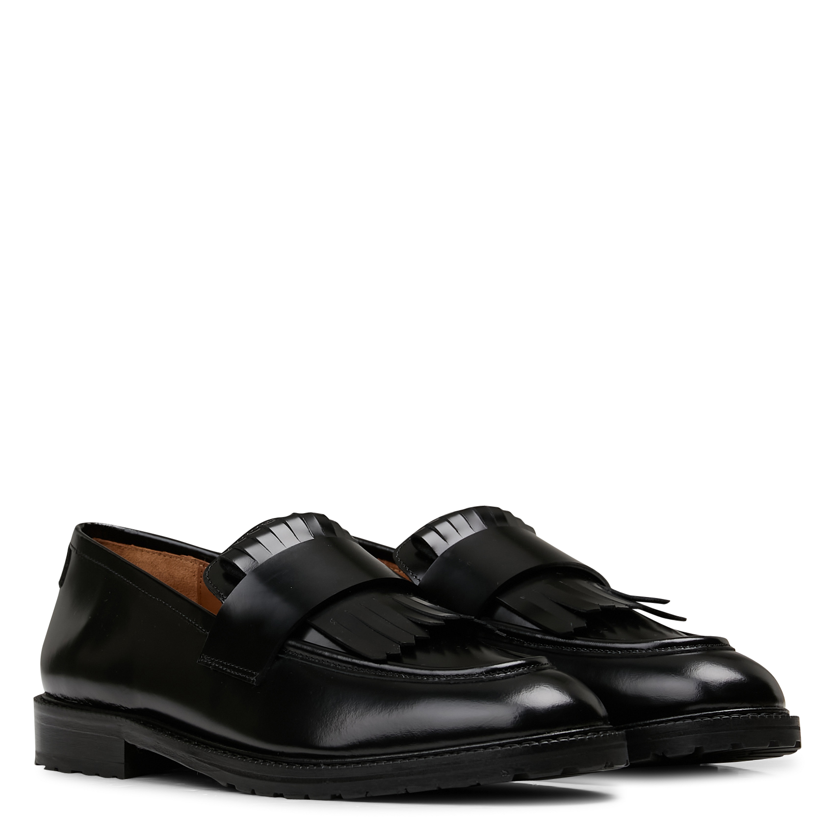 Mocassins en cuir aglae ANTHOLOGY Noir