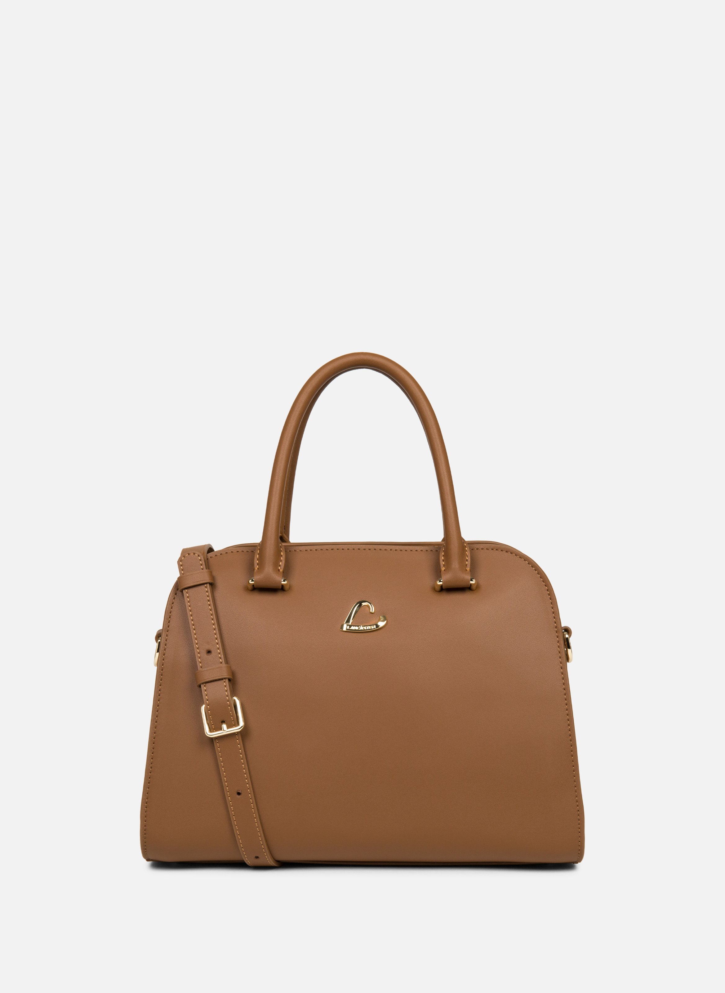 LANCASTER Handbag - City Philos Brown