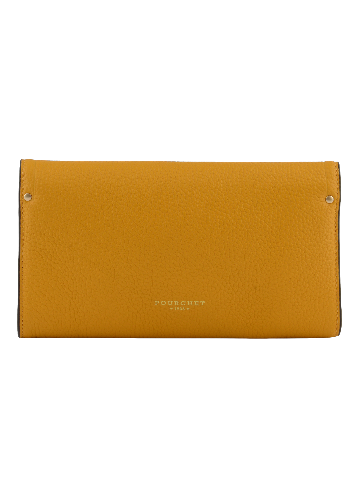 Sèvres | pochette en cuir de vachette Jaune