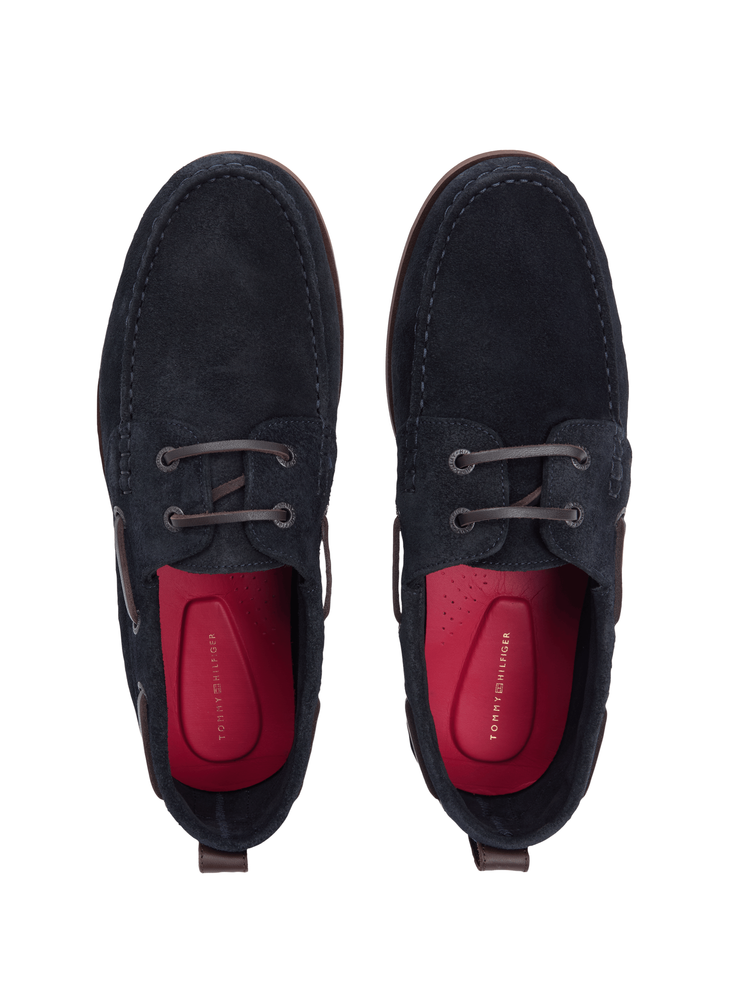 Suede loafers TOMMY HILFIGER Blue