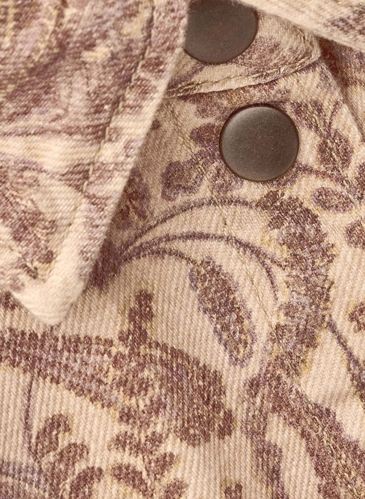 Veste col classique en coton tullia BA&SH Beige