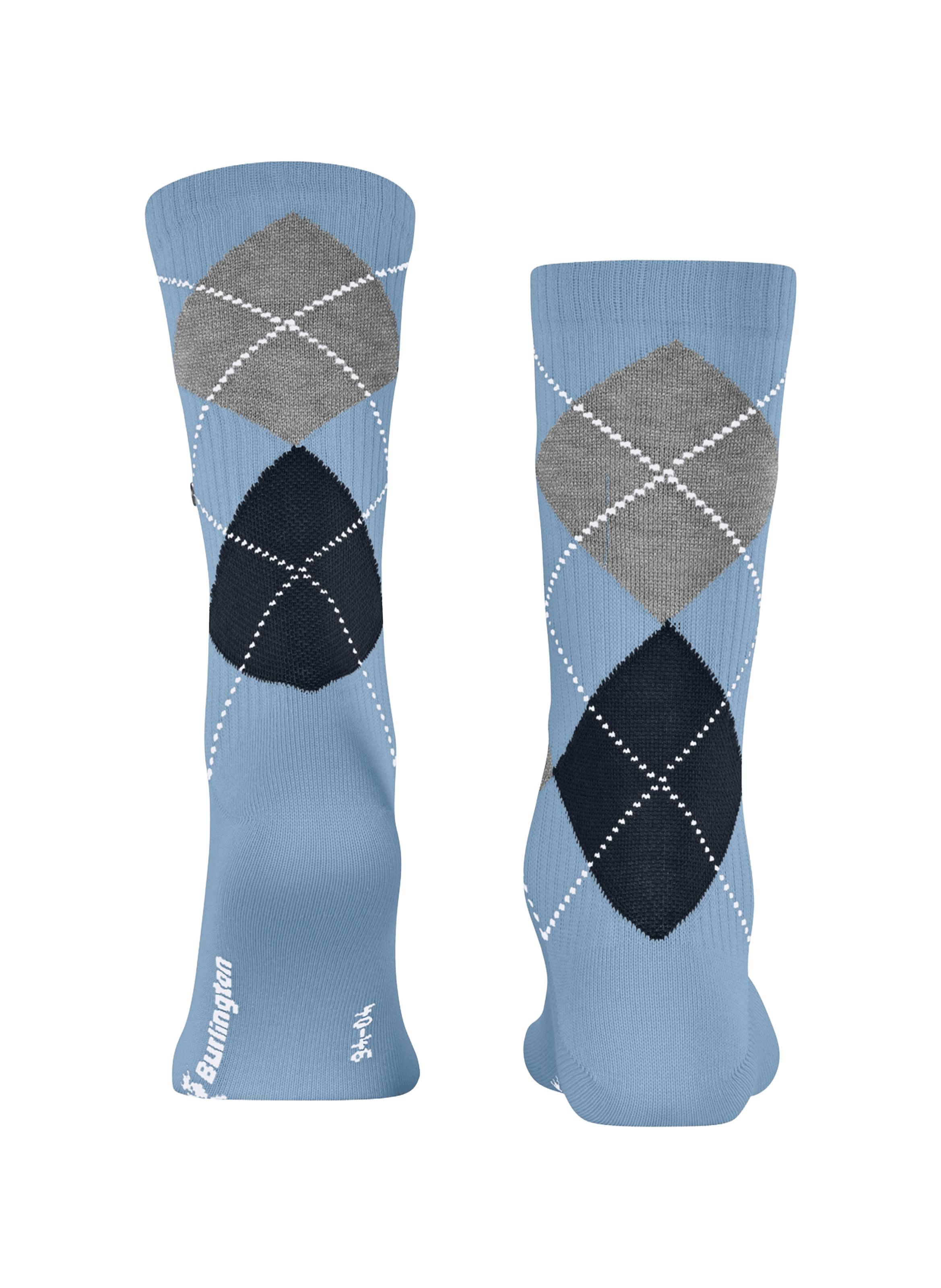 Calcetines de tenis geométricos BURLINGTON Azul