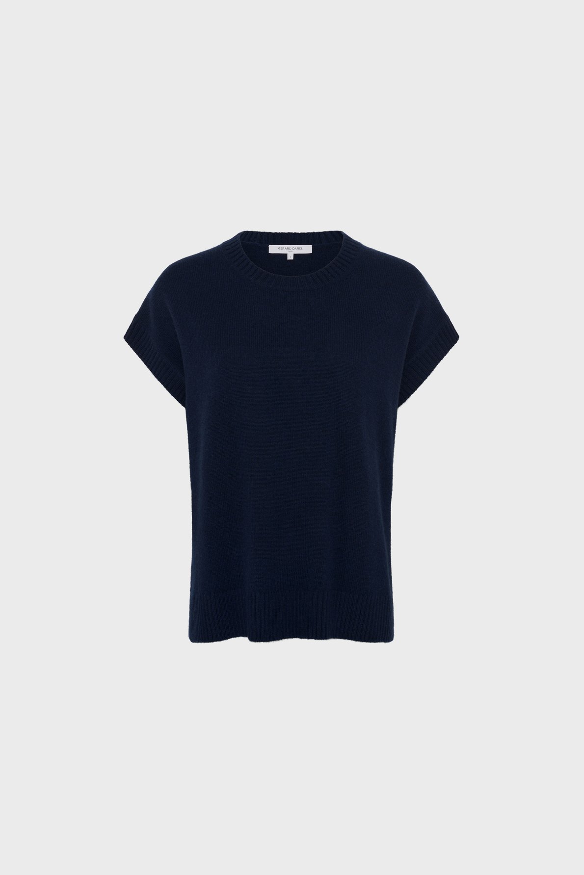 Pull sans manche en cachemire - lohna GERARD DAREL Bleu