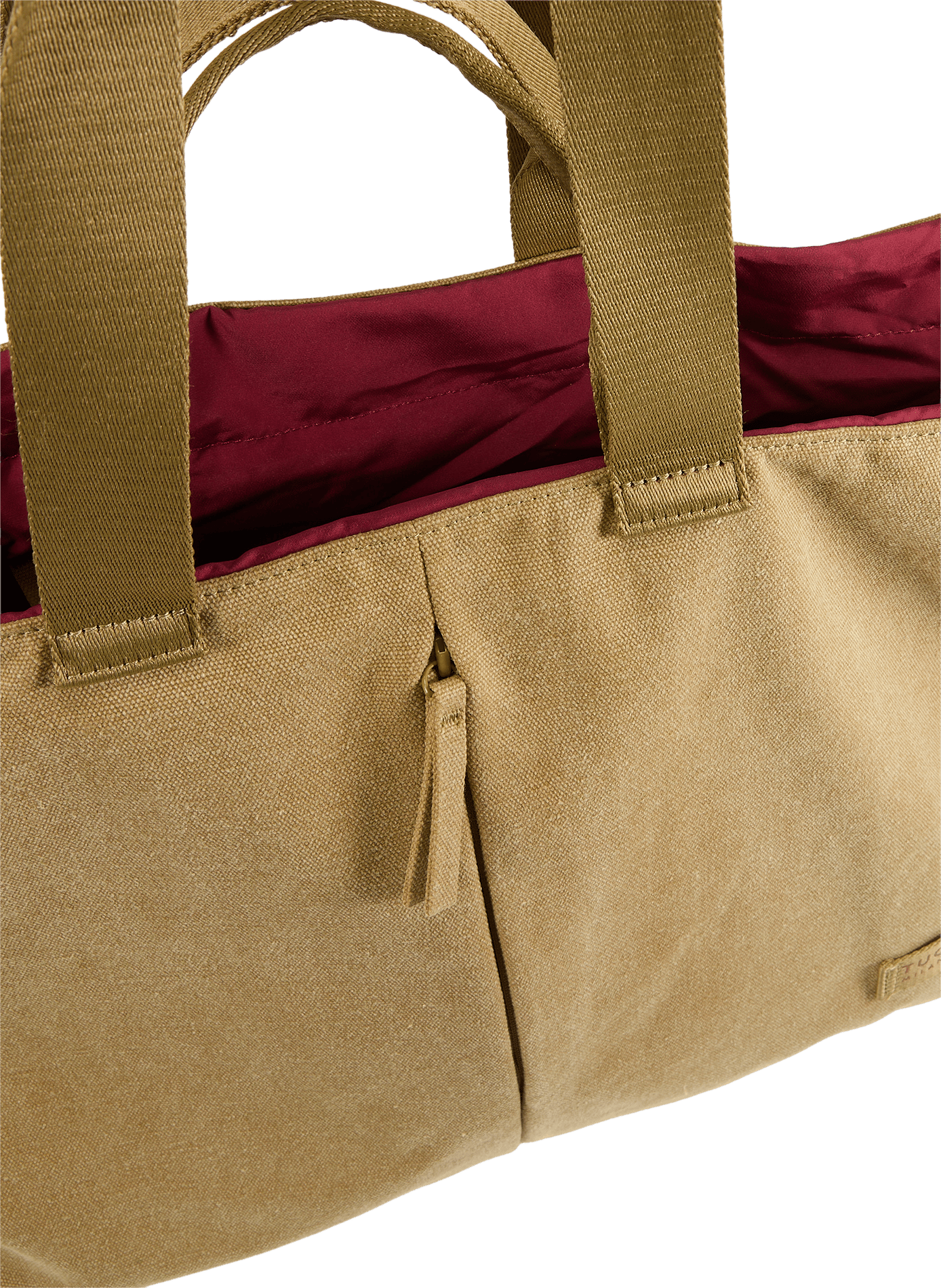 Bcash weekend bag in blended cotton TUCANO Khaki