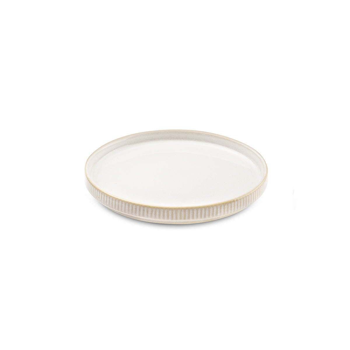 Agora - assiette cocktail 16.5 cm (lot de 6) MEDARD DE NOBLAT Beige