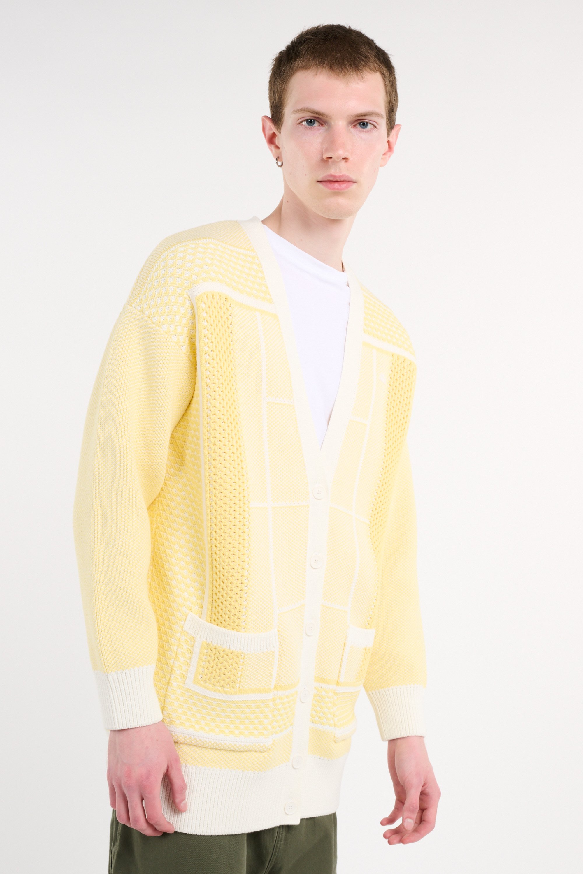 Cardigan tricot LACOSTE Multicolore