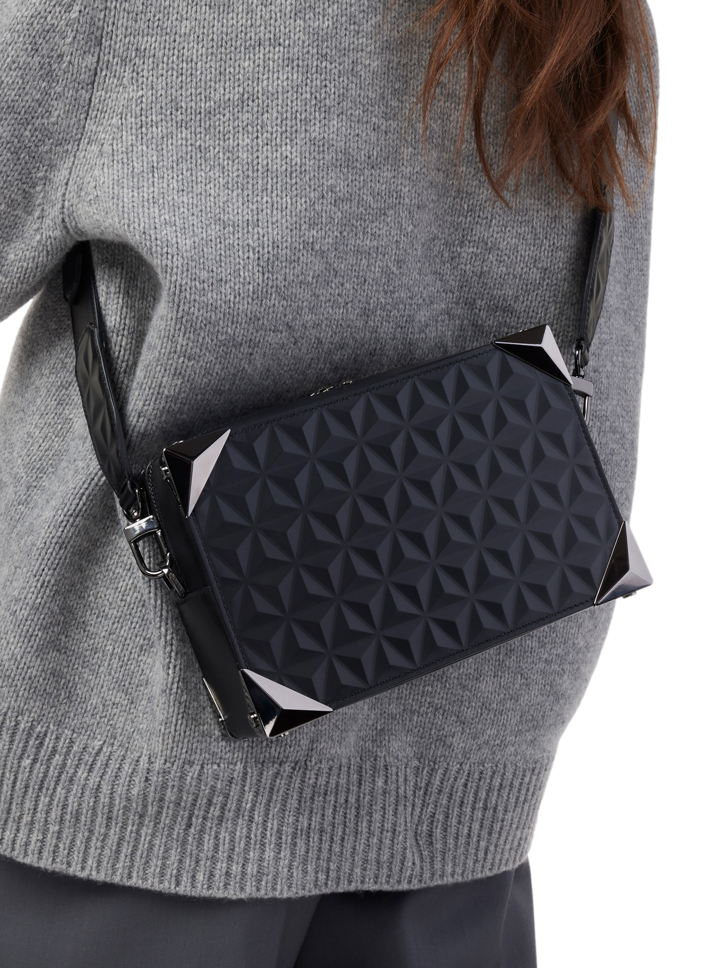 Apex leather trunk bag S.T. DUPONT Black