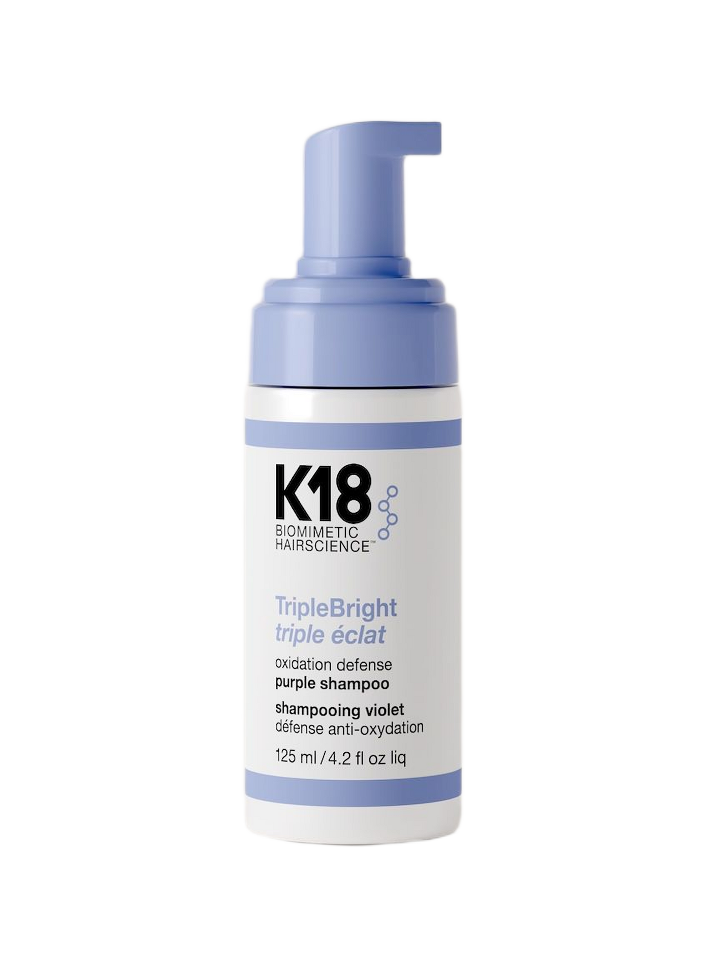 TripleBright oxidation defense purple shampoo K18 No color