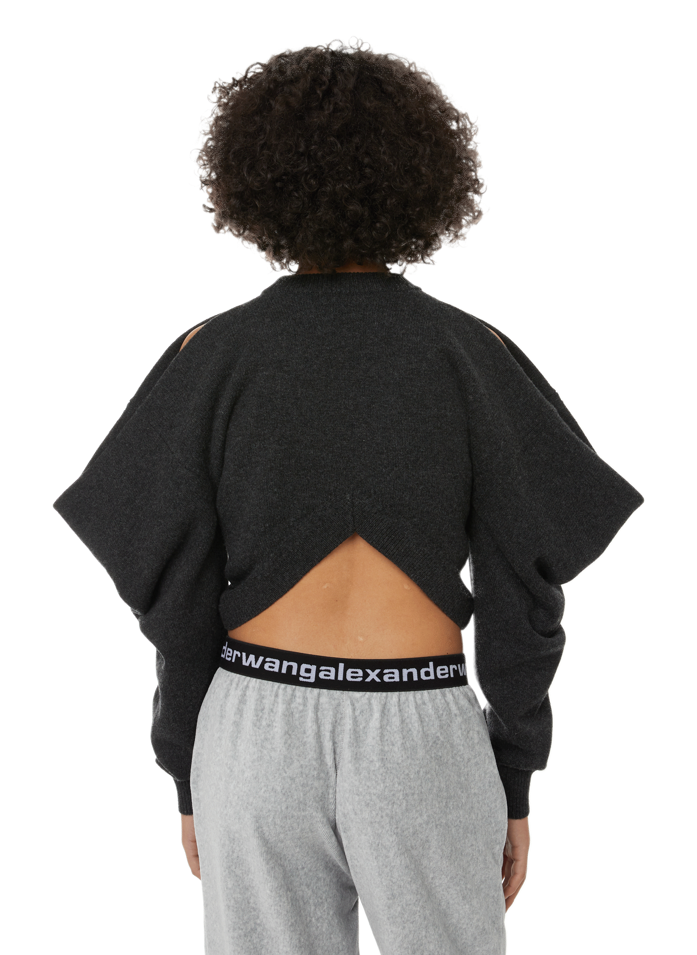 Wool jumper ALEXANDER WANG Black