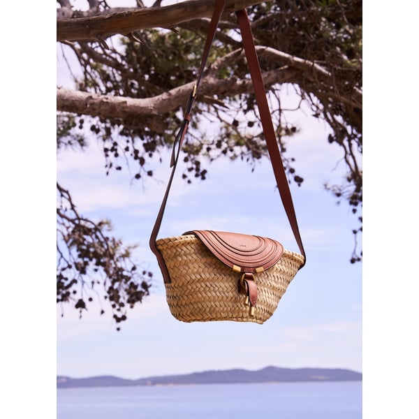 Sac bandoulière en paille