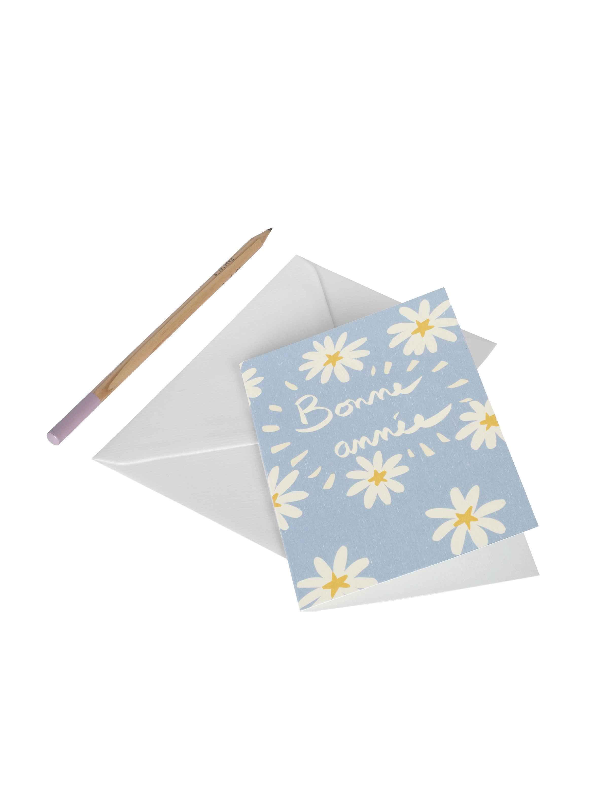 Carte postale Daisies Bonne année