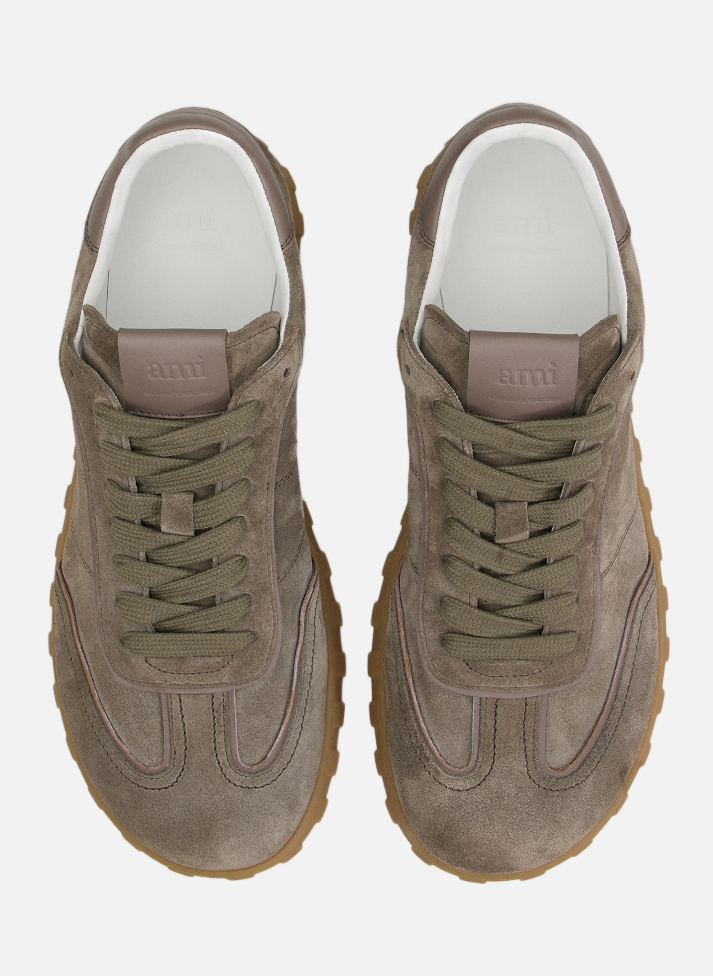 Baskets step basses unisexe AMI PARIS Gris