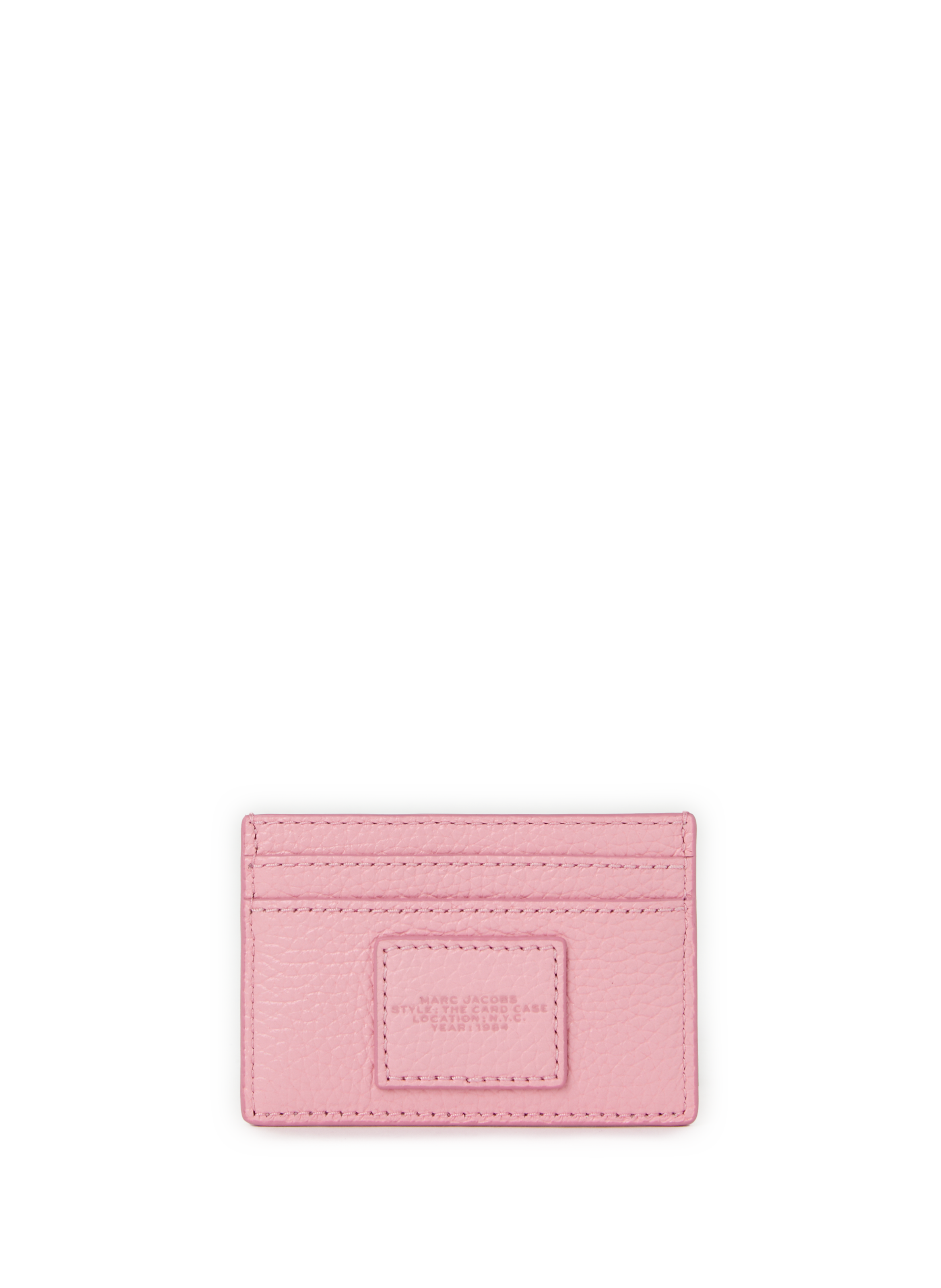  Leather card holder MARC JACOBS Pink