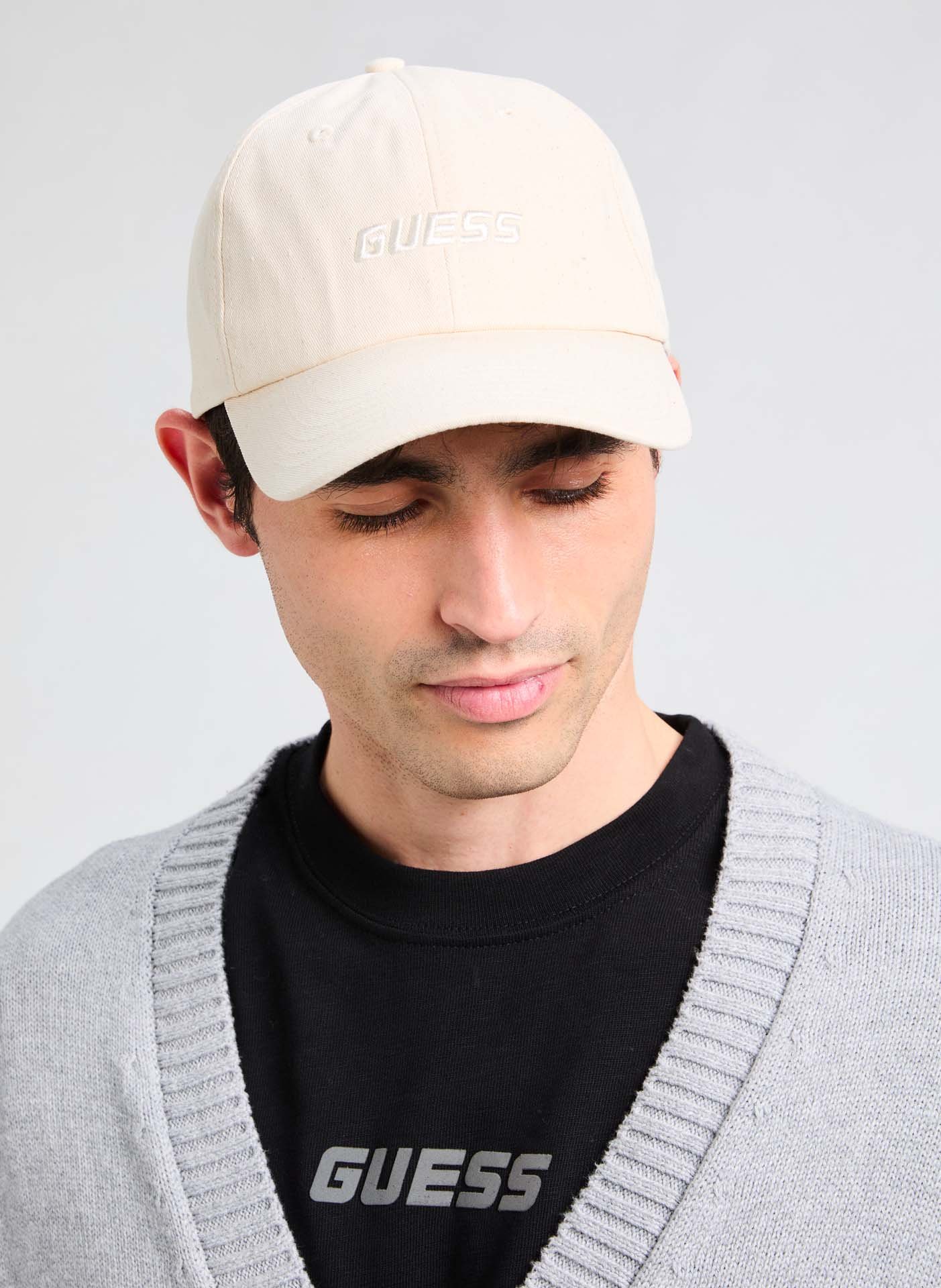 Casquette effet délavé GUESS Marron