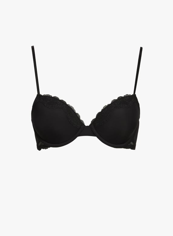 Soutien-gorge corbeille invisible | Noir by CALVIN KLEIN Soutien-gorge corbeille invisible Noir