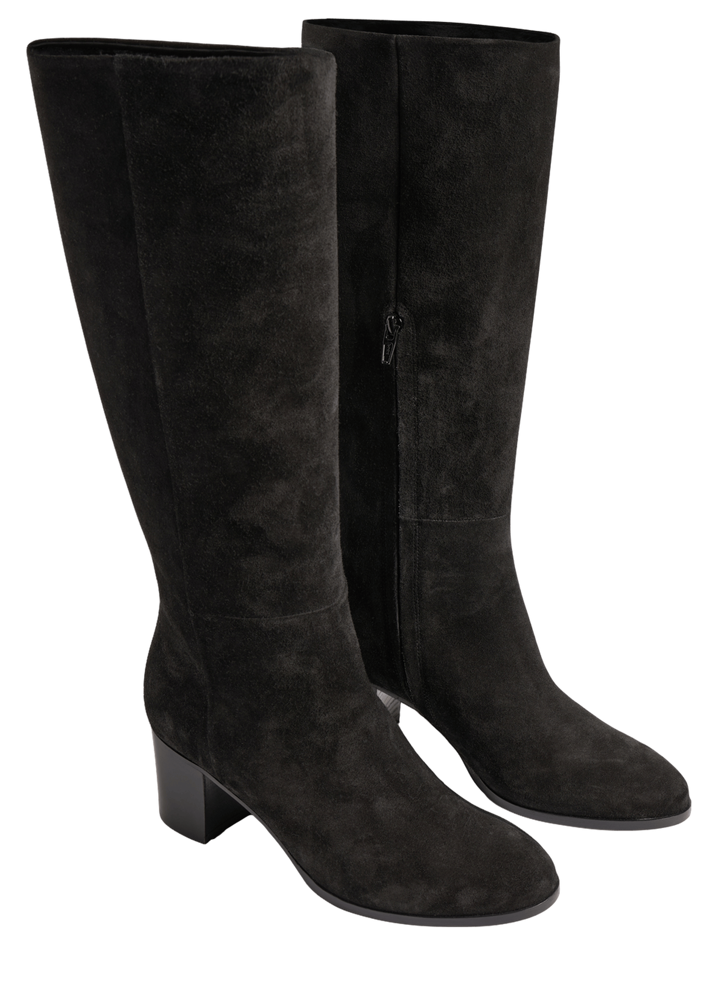Bottes en cuir velours - lizzie GERARD DAREL Noir
