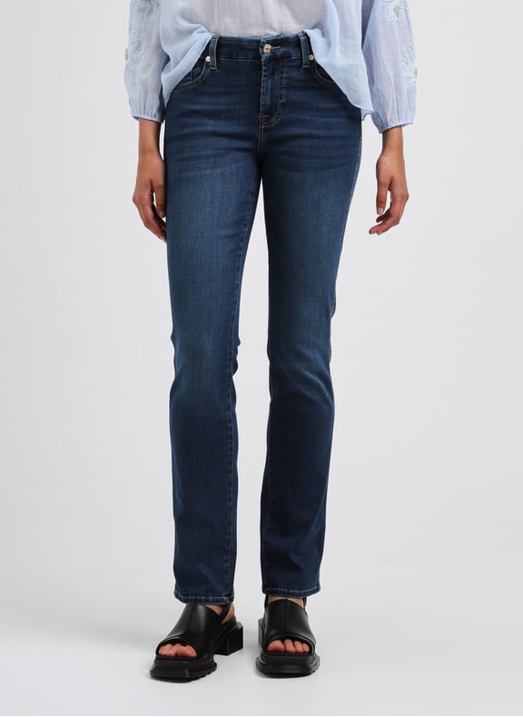 Straight leg jeans Blue by 7 FOR ALL MANKIND 7 FOR ALL MANKIND Straight leg jeans Blue