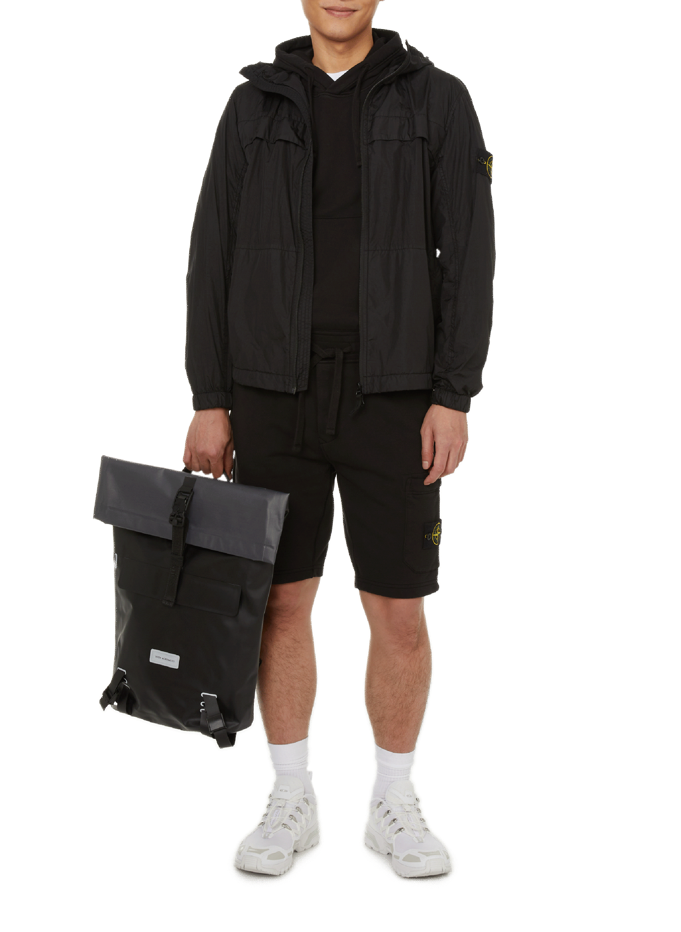 16L coated backpack  UCON ACROBATICS Black