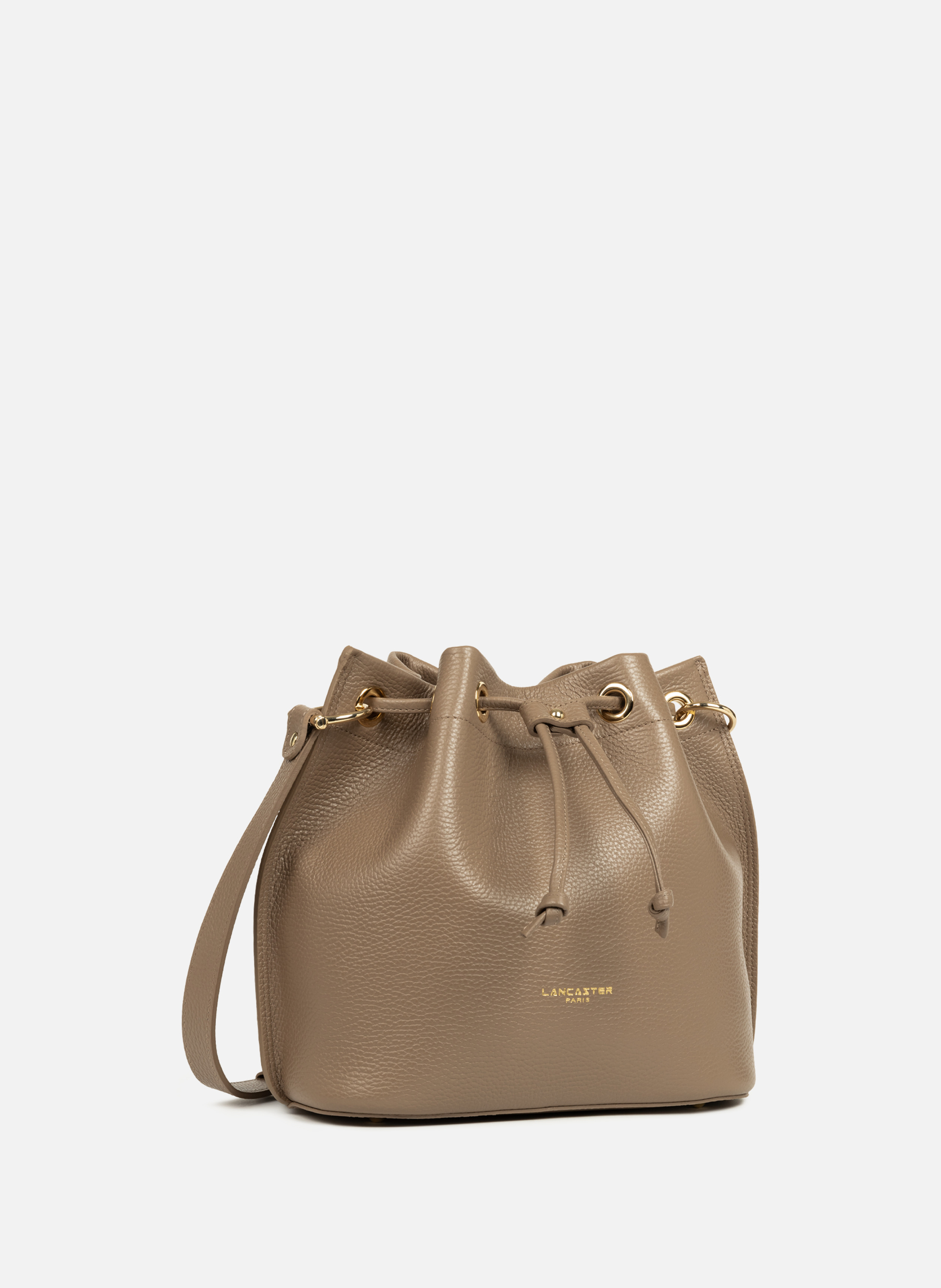 M bucket bag - Alba Double LANCASTER Brown