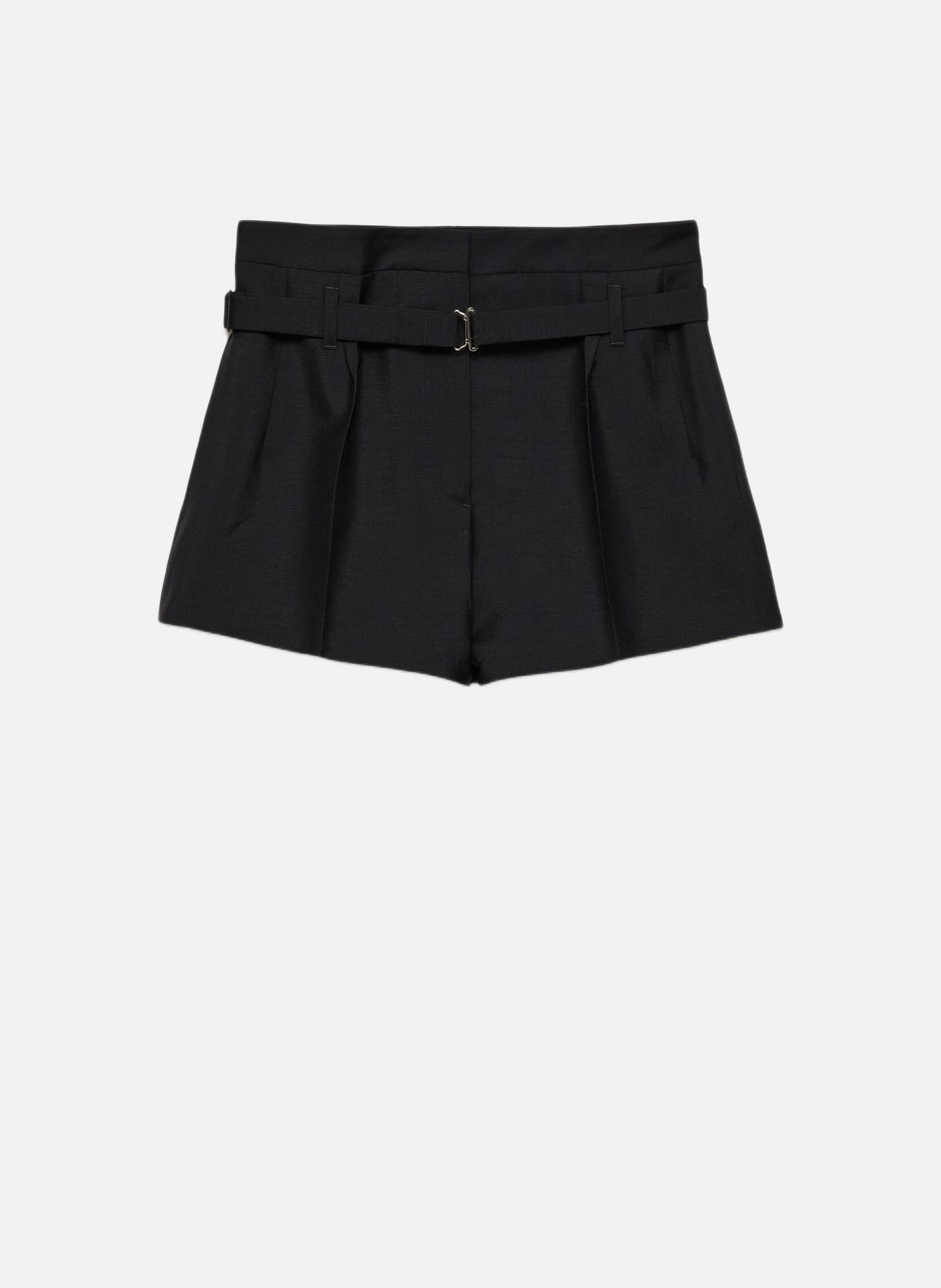 Short en mohair de chevreau PRADA Noir