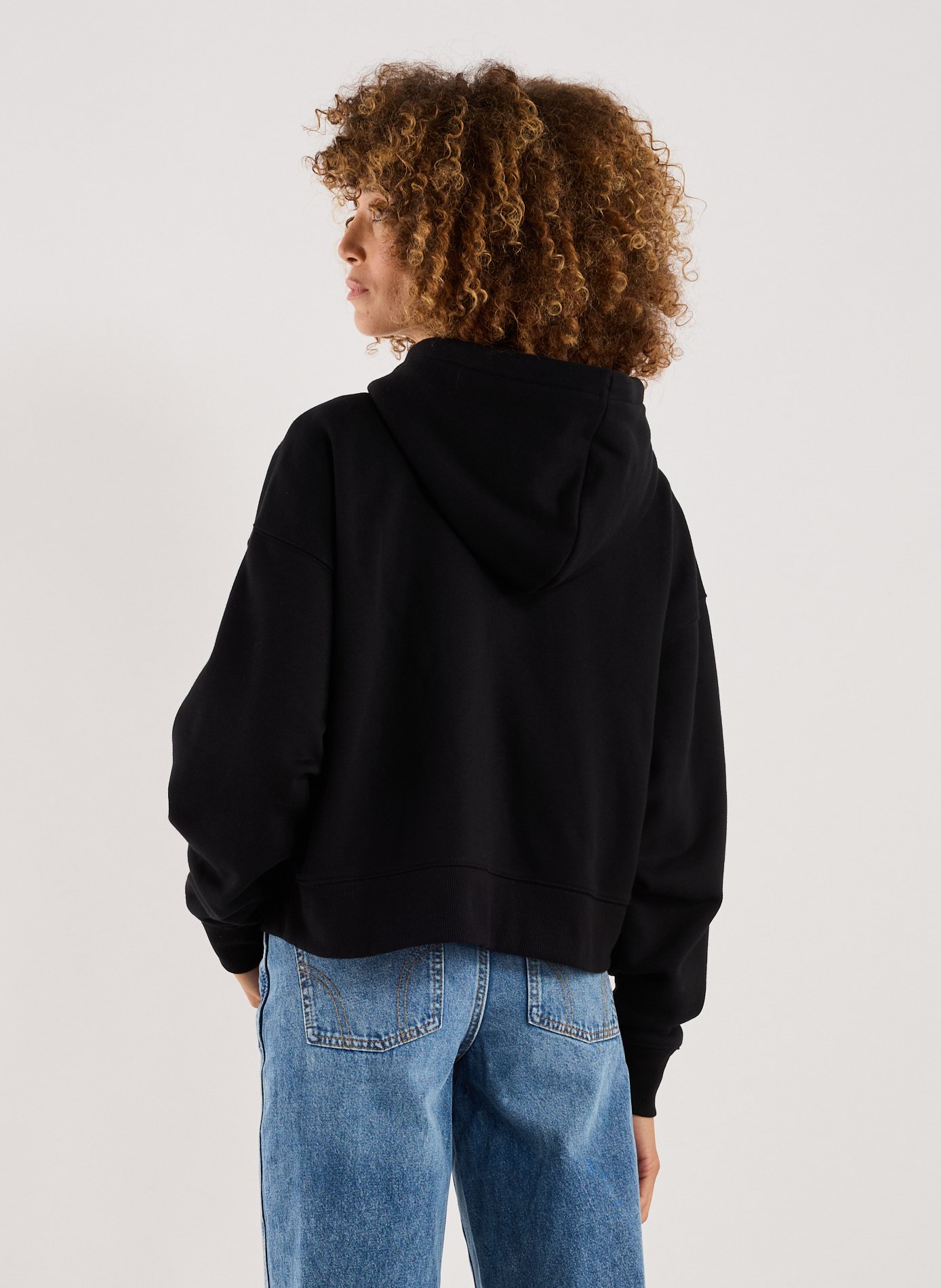 Hoodie in blended cotton DICKIES Black