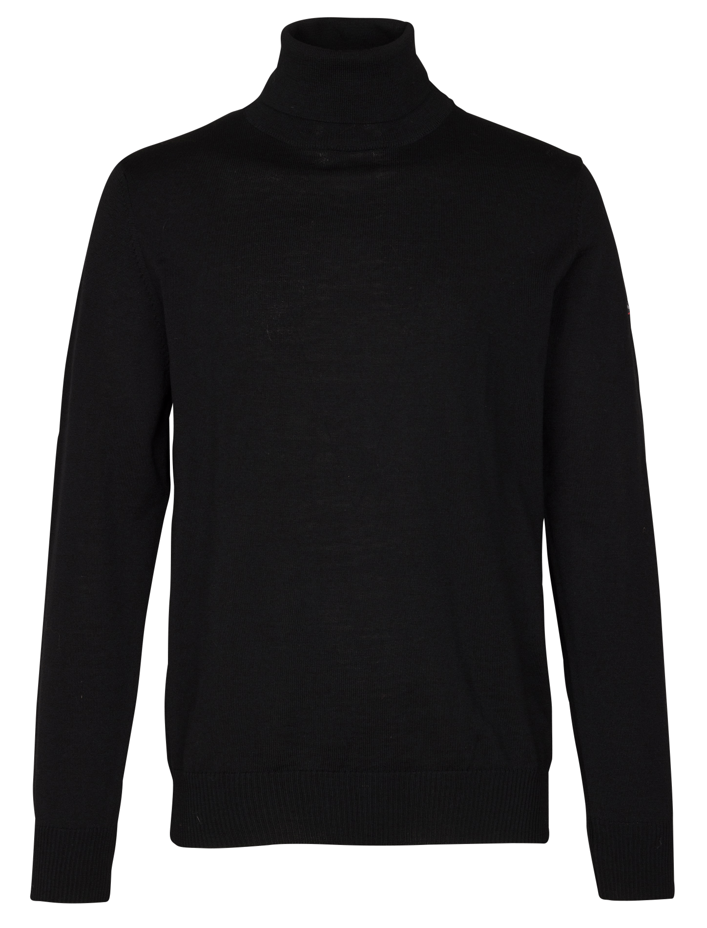 Pull col roulé regular-fit en laine ARMOR-LUX Noir
