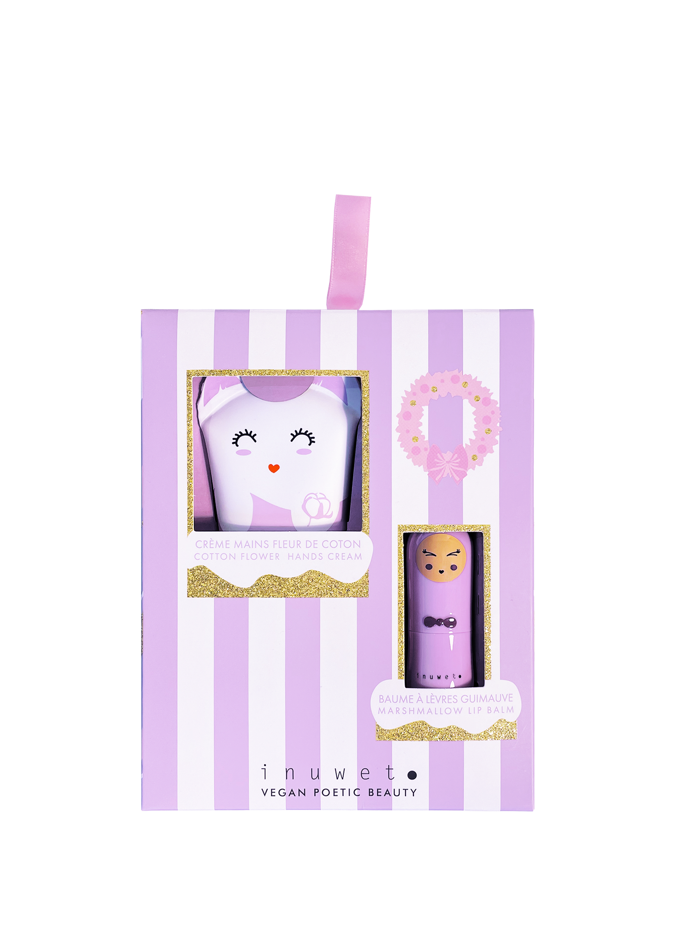 INUWET Coffret Li - Crème Mains Fleur de Coton & Baume Guimauve No color