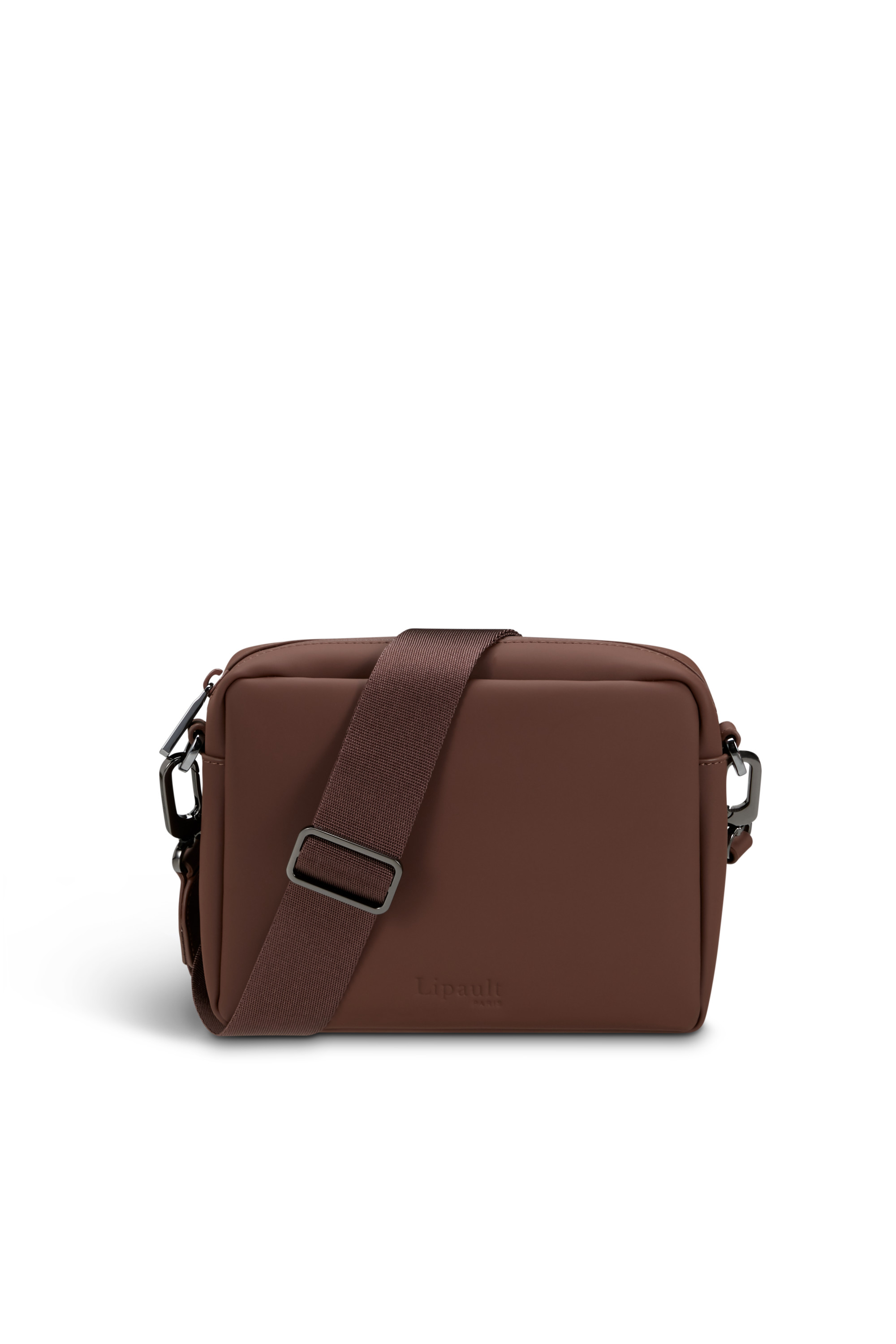 Lost in berlin cross-over bag taille s LIPAULT PARIS Marron