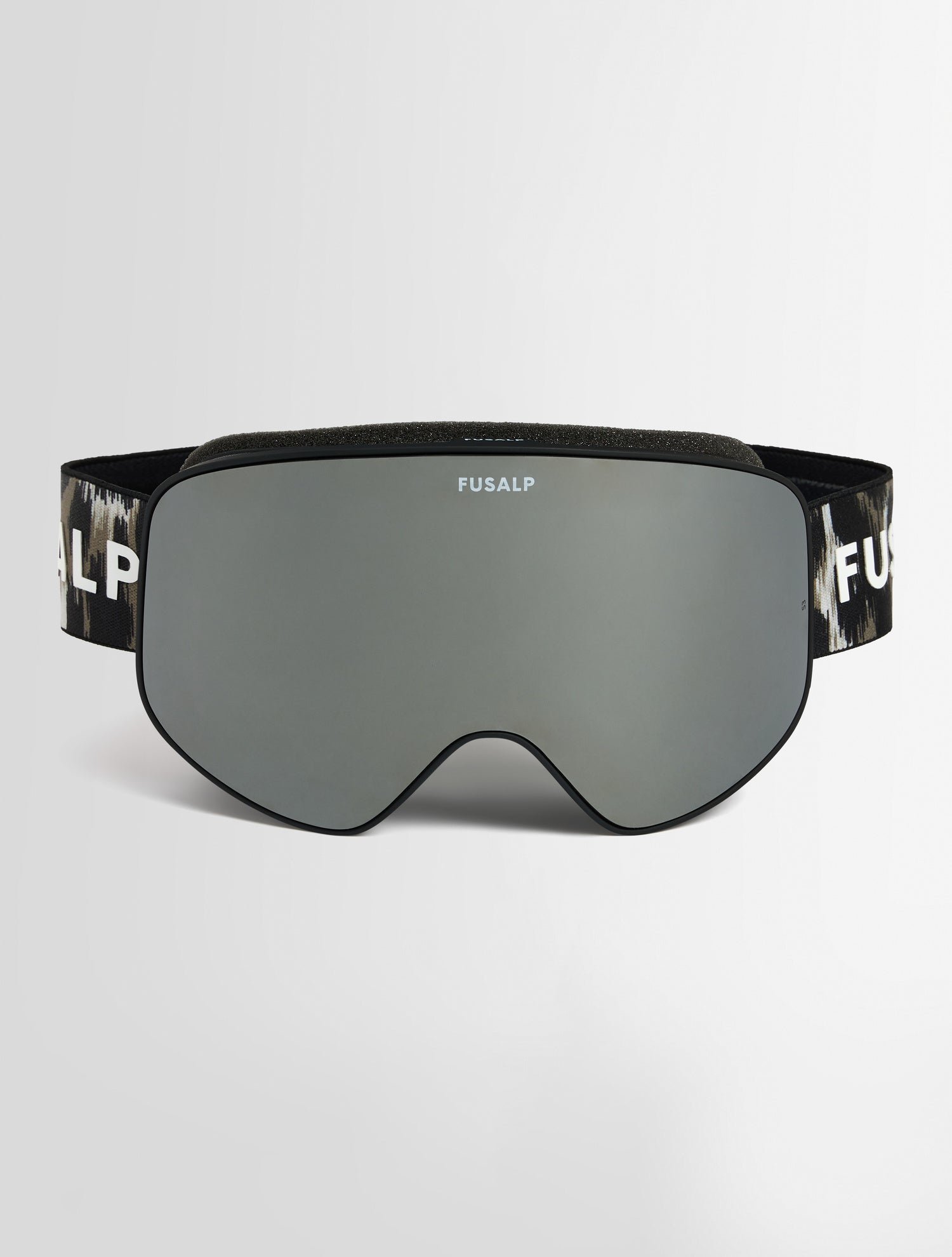 FUSALP Masque de ski matterhorn coupe regular Noir