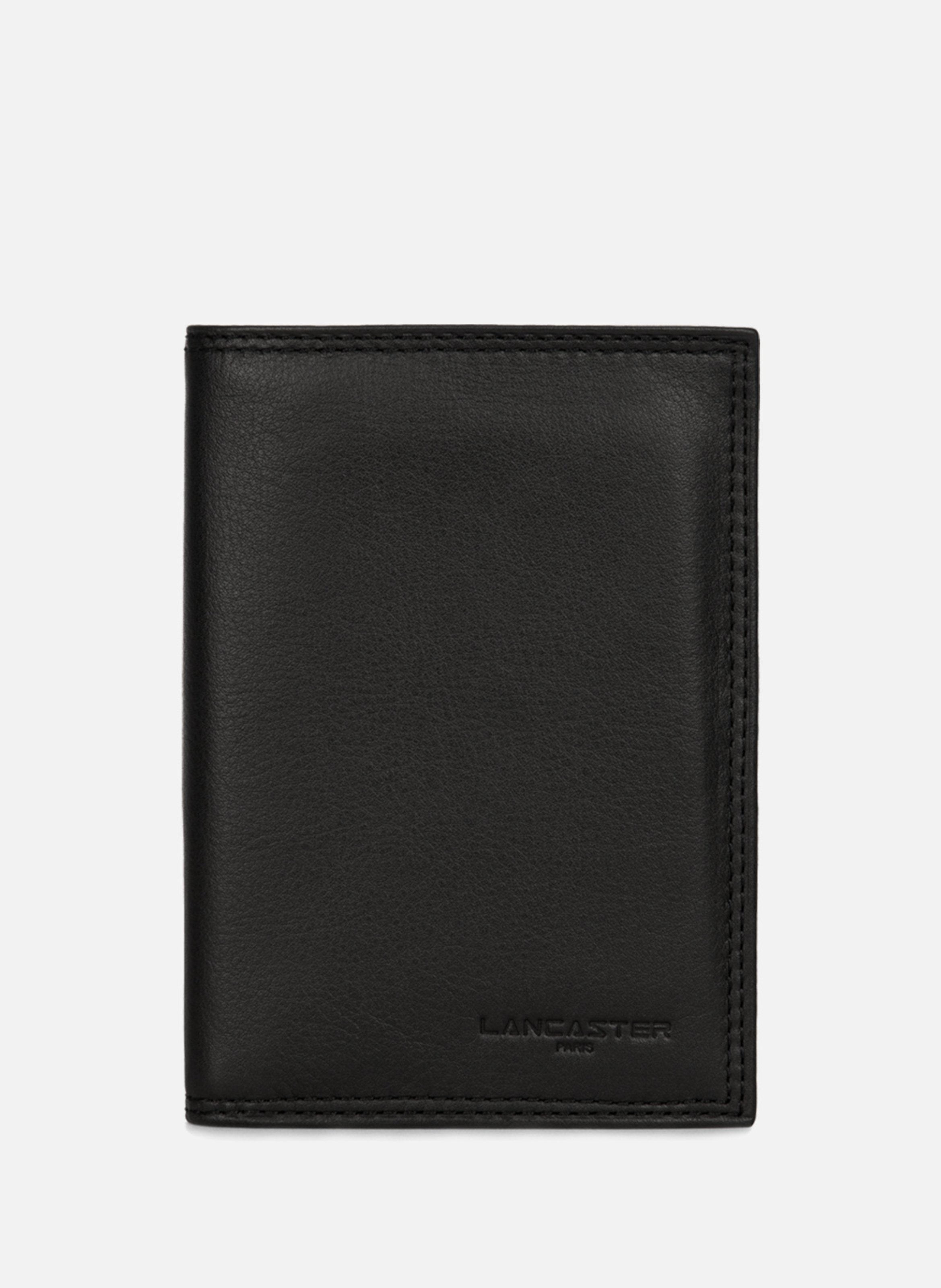 LANCASTER Large wallet - Soft Vintage Homme Black