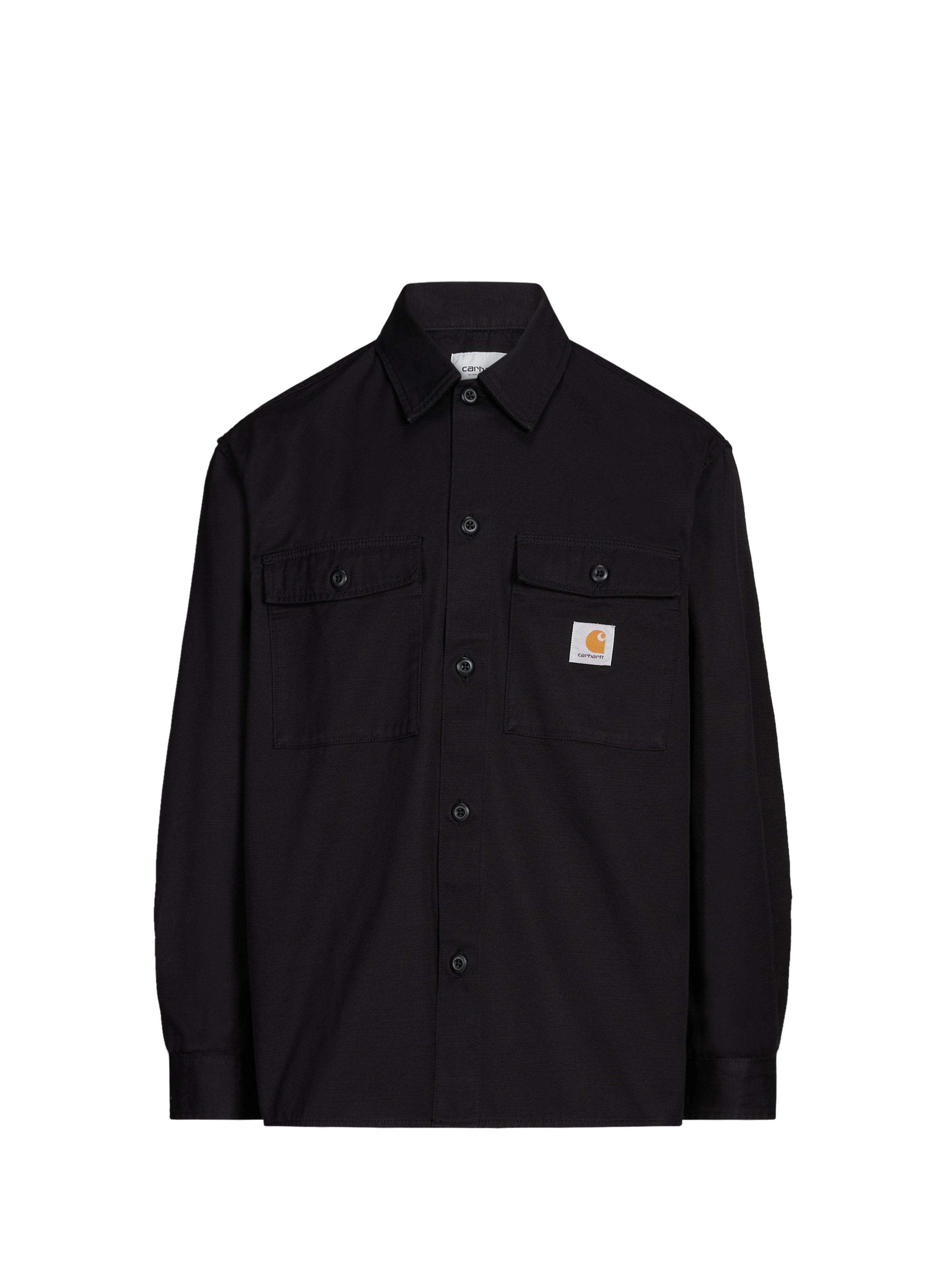 CARHARTT WIP Oversized cotton Kelly overshirt Black