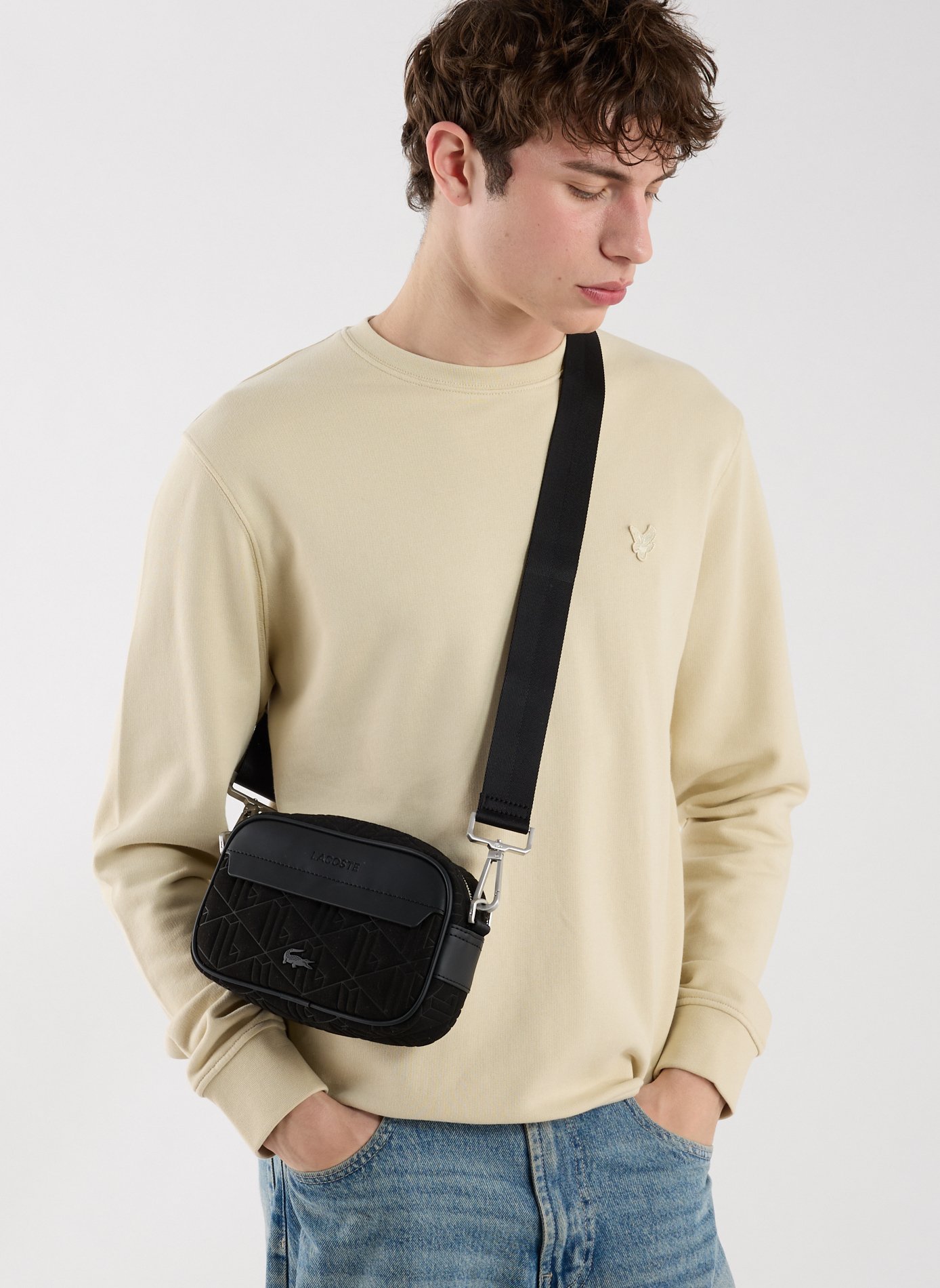 Reporter bag LACOSTE Black