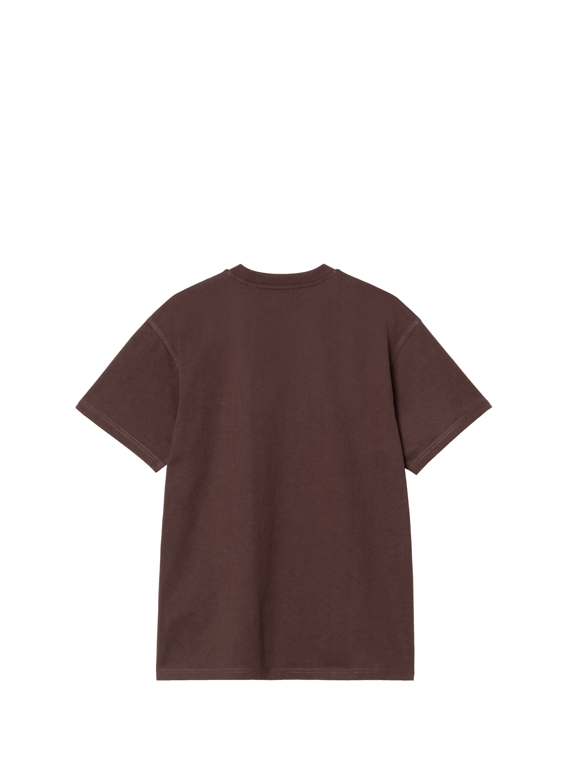 T-shirt American Script en coton CARHARTT WIP Marron