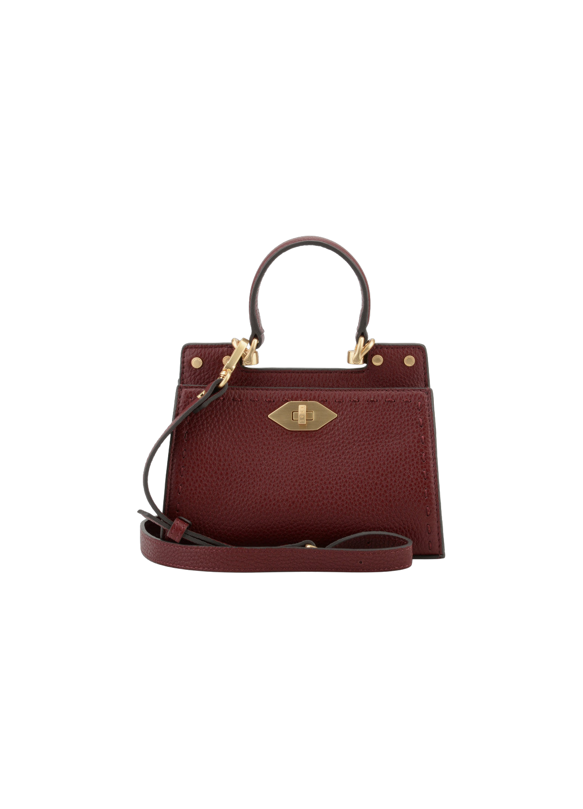 Trianon | sac porté main micro POURCHET Rouge