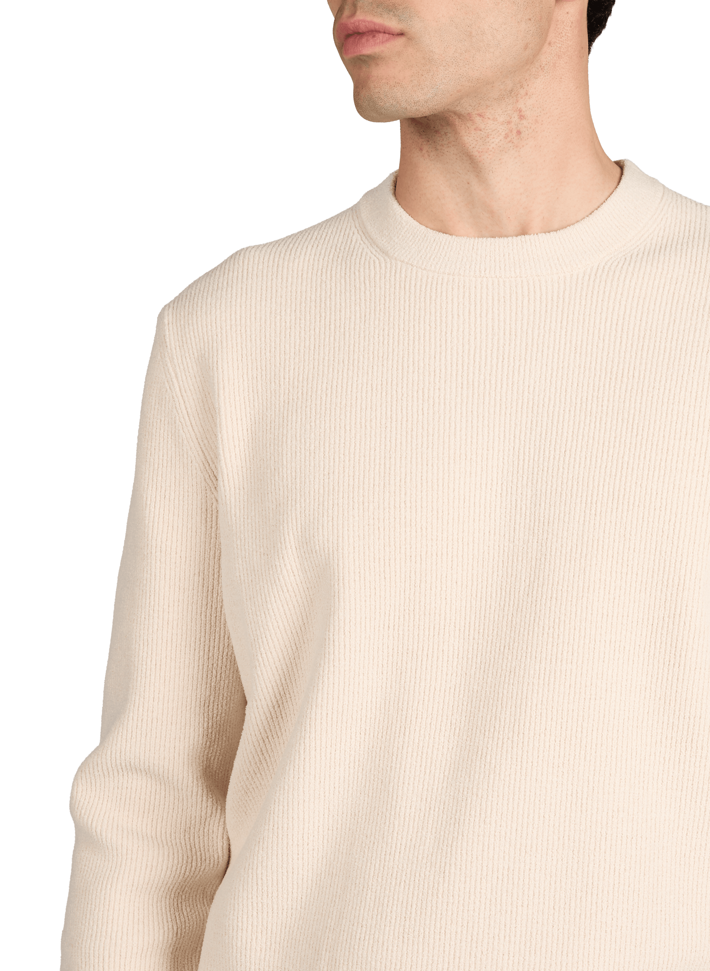 Pull droit Danny côtelé NN.07 Beige
