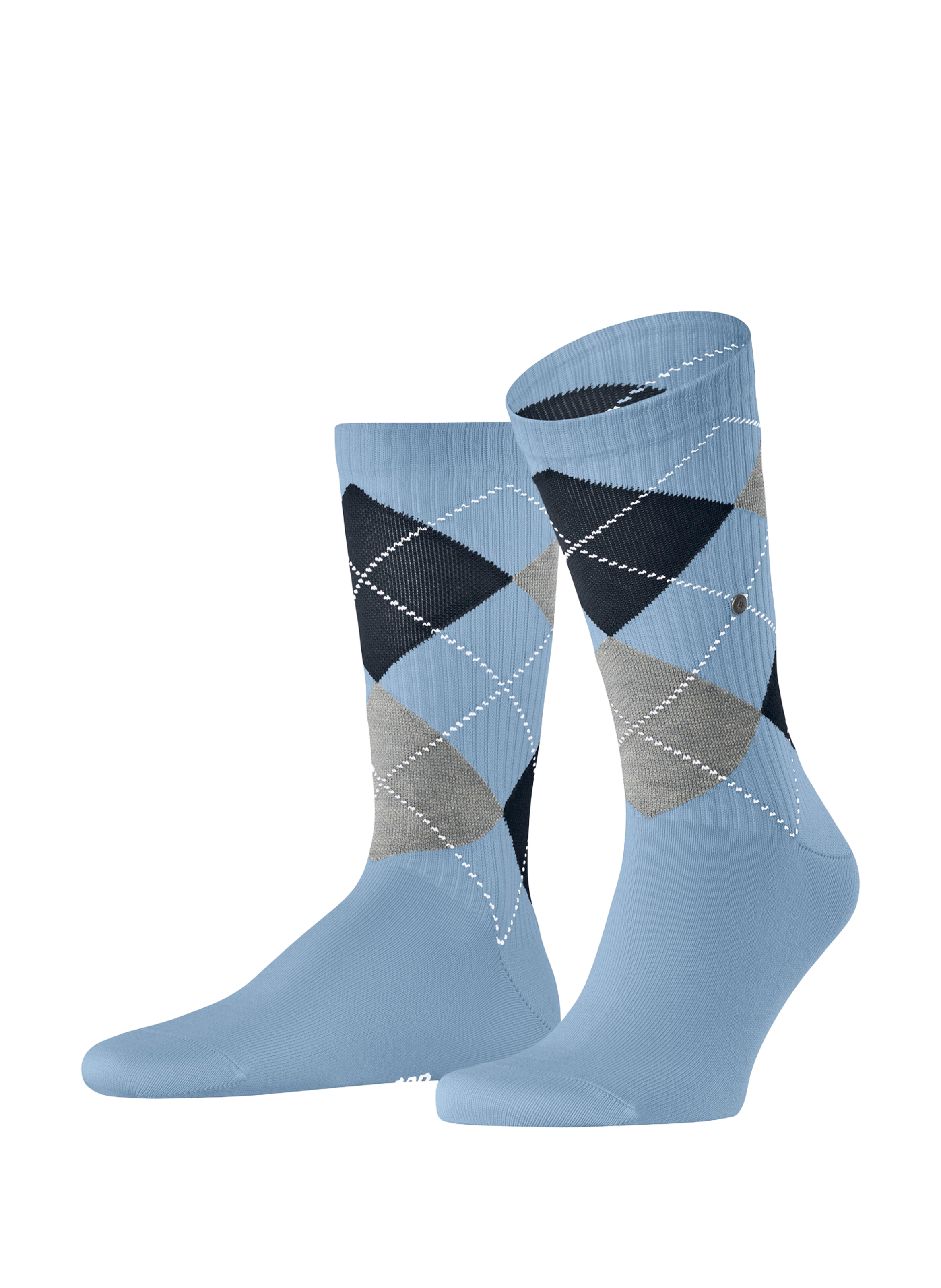 Calcetines de tenis geométricos BURLINGTON Azul
