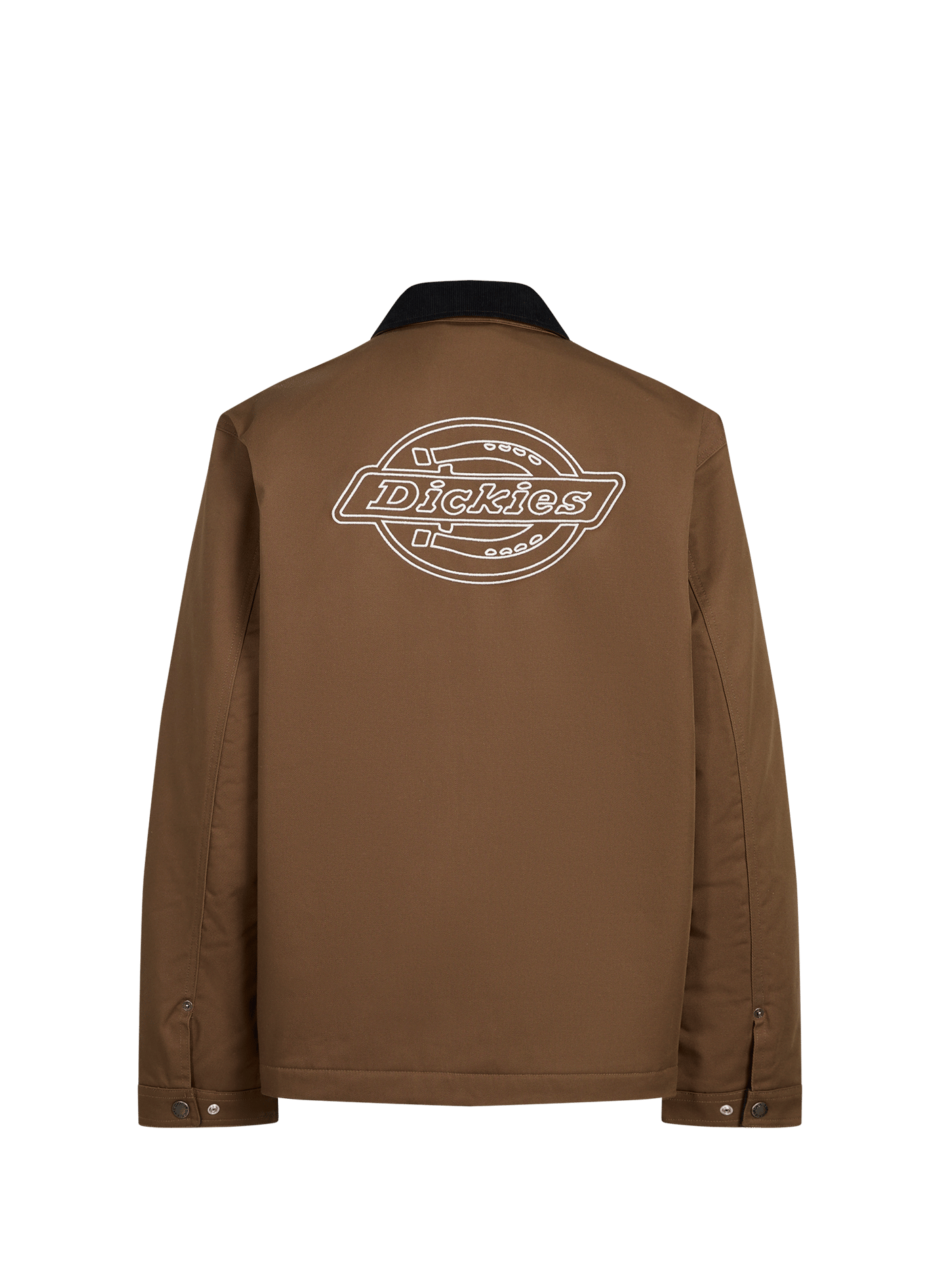 Veste large unie à col velours côtelé DICKIES Marron