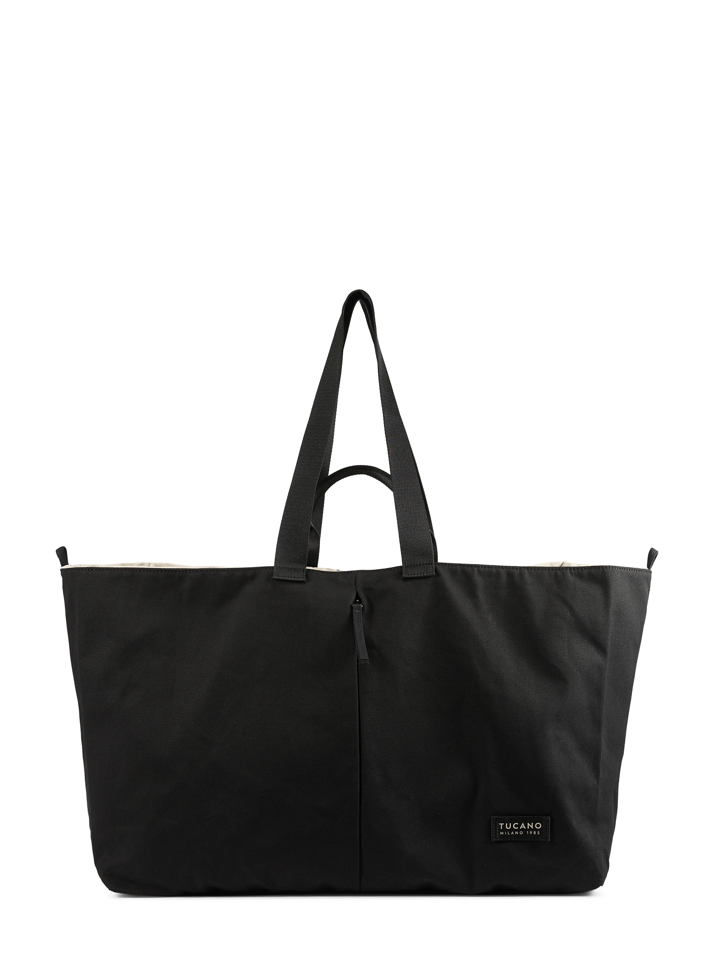 Bcash weekend bag in blended cotton TUCANO Black