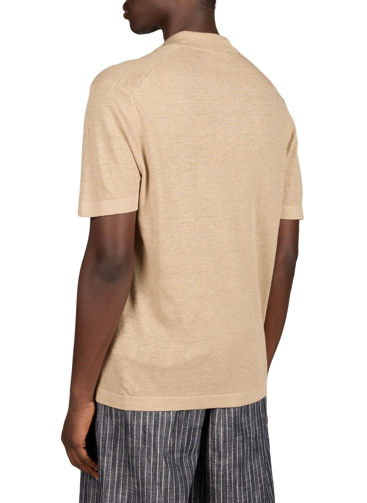 Polo à logo en coton  LES DEUX Beige