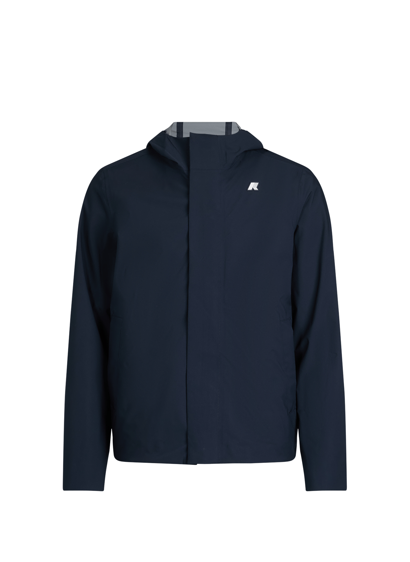 Light waterproof hooded jacket K-WAY Blue