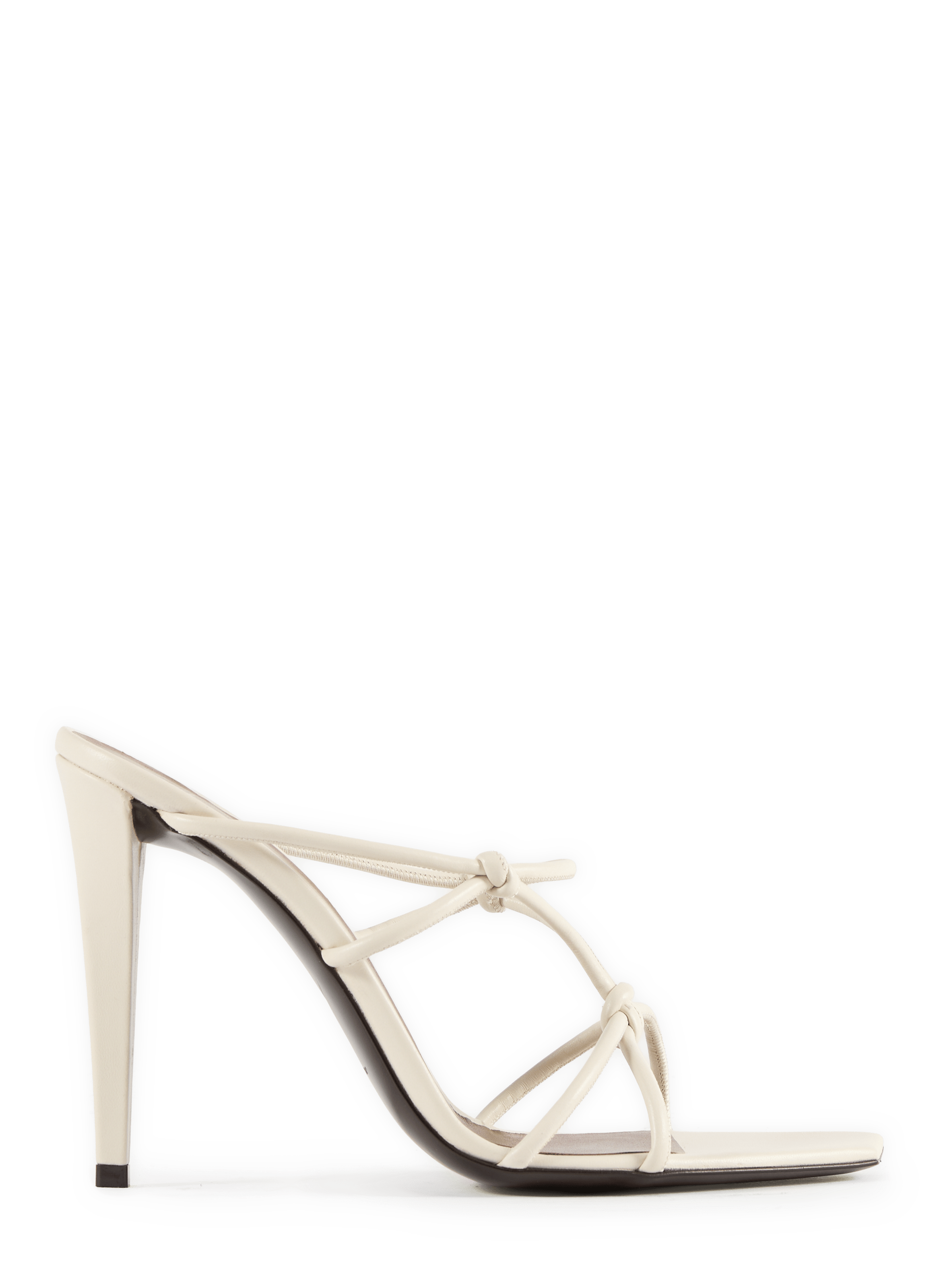 Sandales à talon Gz Mya 90 en cuir GIUSEPPE ZANOTTI Blanc