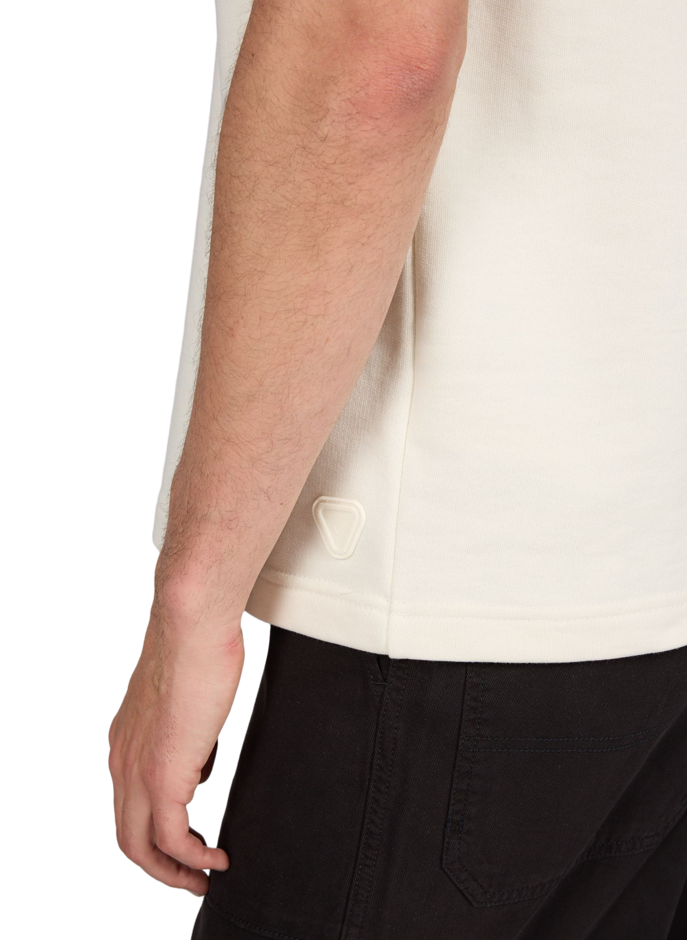 Haut polaire hybride Todd en coton mélangé GERTRUDE ET GASTON Beige